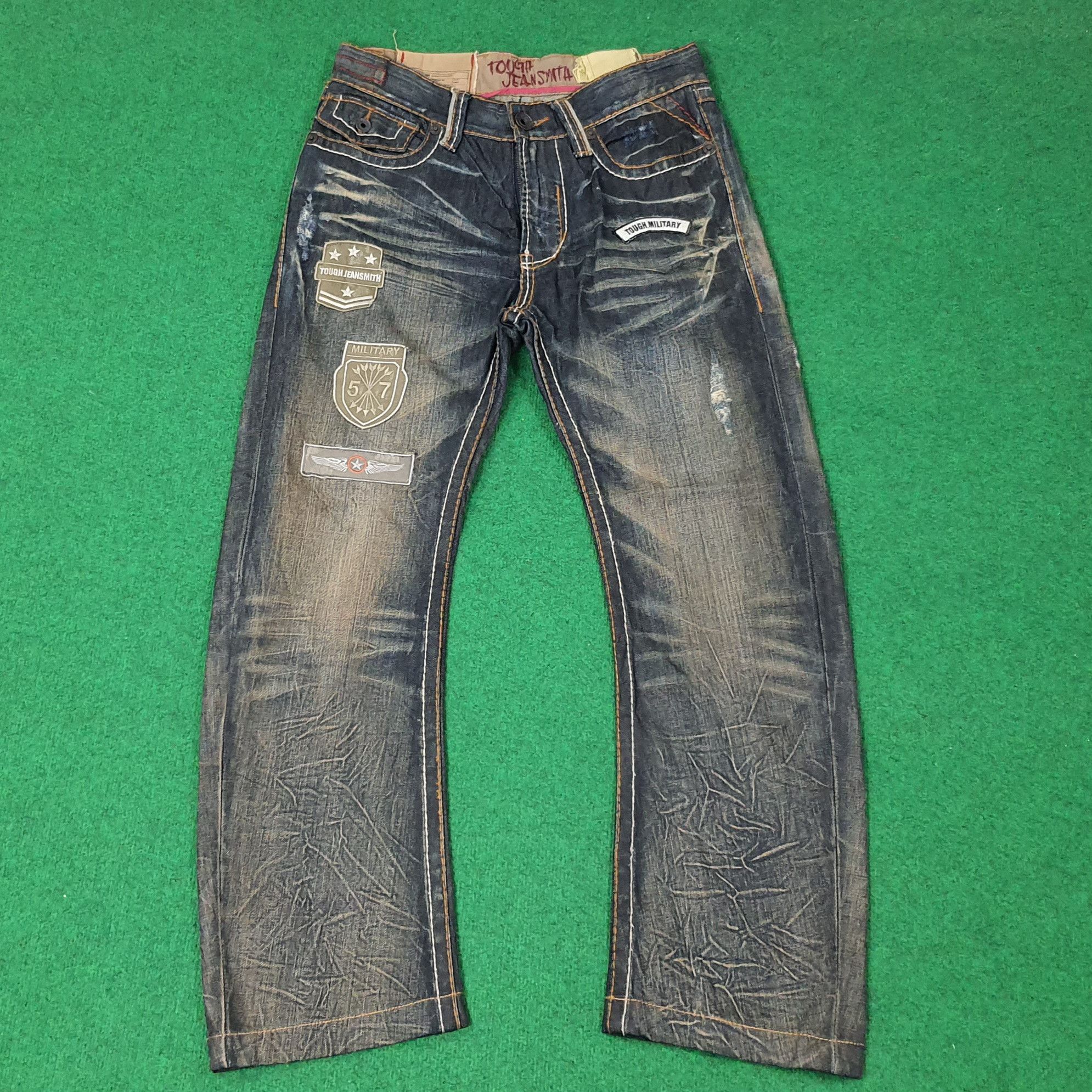 Vintage Vintage Tough Jeansmith Street Aesthetic Jeans C258N18 Size US 32 / EU 48 - 1 Thumbnail