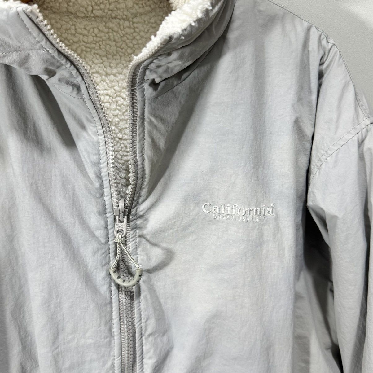 Vintage × Who A.U. WHO AU Reversible Fleece Nylon jacket Size US S / EU 44-46 / 1 - 6 Thumbnail