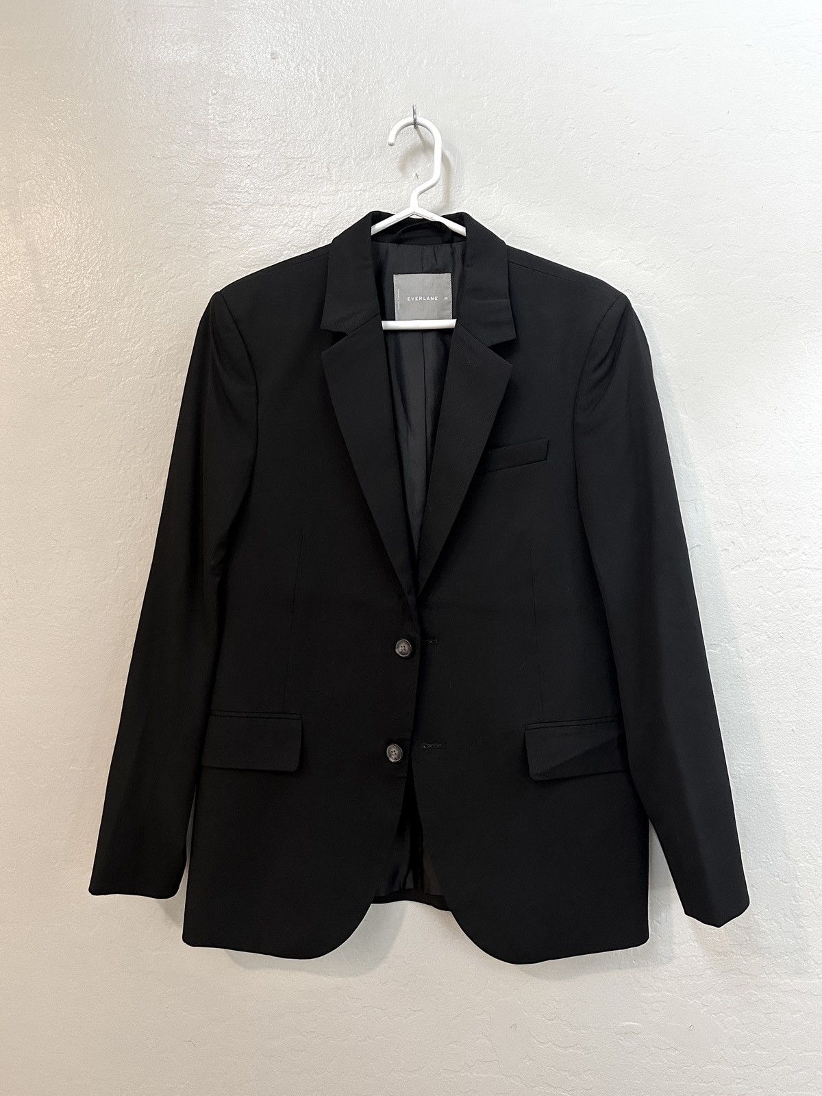 Everlane Everlane 38 Italian Wool Jacket Black Size 38R - 1 Thumbnail