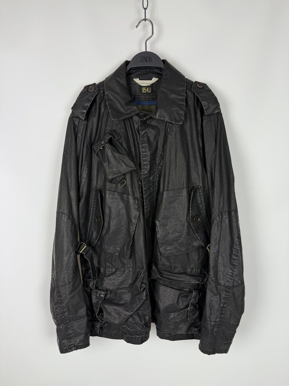 Paul Smith Paul Smith Coated Linen Field Utility Multipocket Jacket M Size US M / EU 48-50 / 2 - 1 Thumbnail