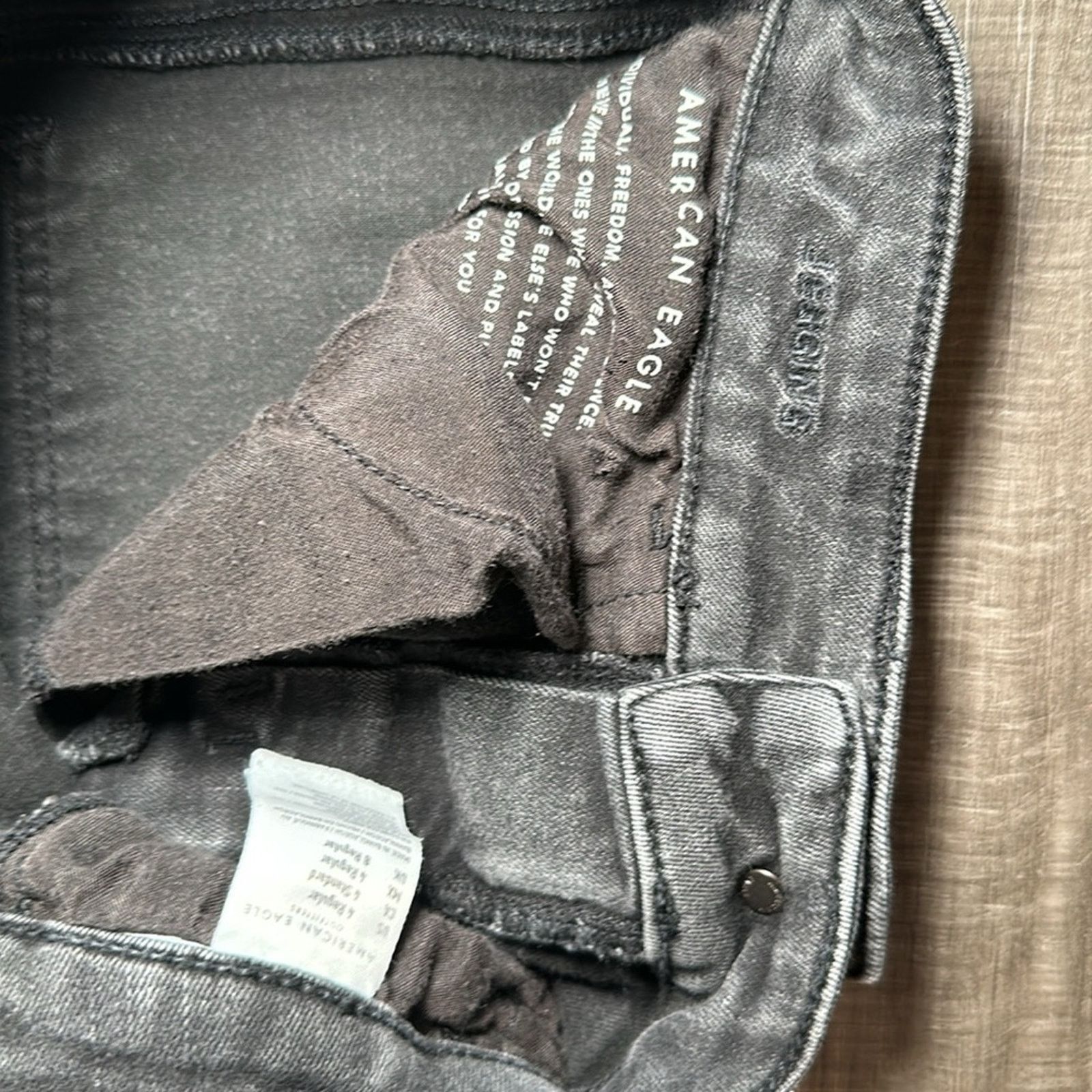American Eagle Outfitters American Eagle Next Level Stretch Jeggings - 4 Size 27" / US 4 / IT 40 - 7 Thumbnail