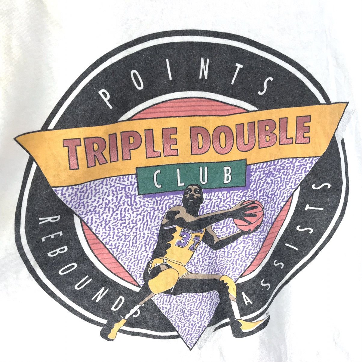 Vintage Vintage Magic Johnson's T-Shirt Size US XL / EU 56 / 4 - 4 Thumbnail