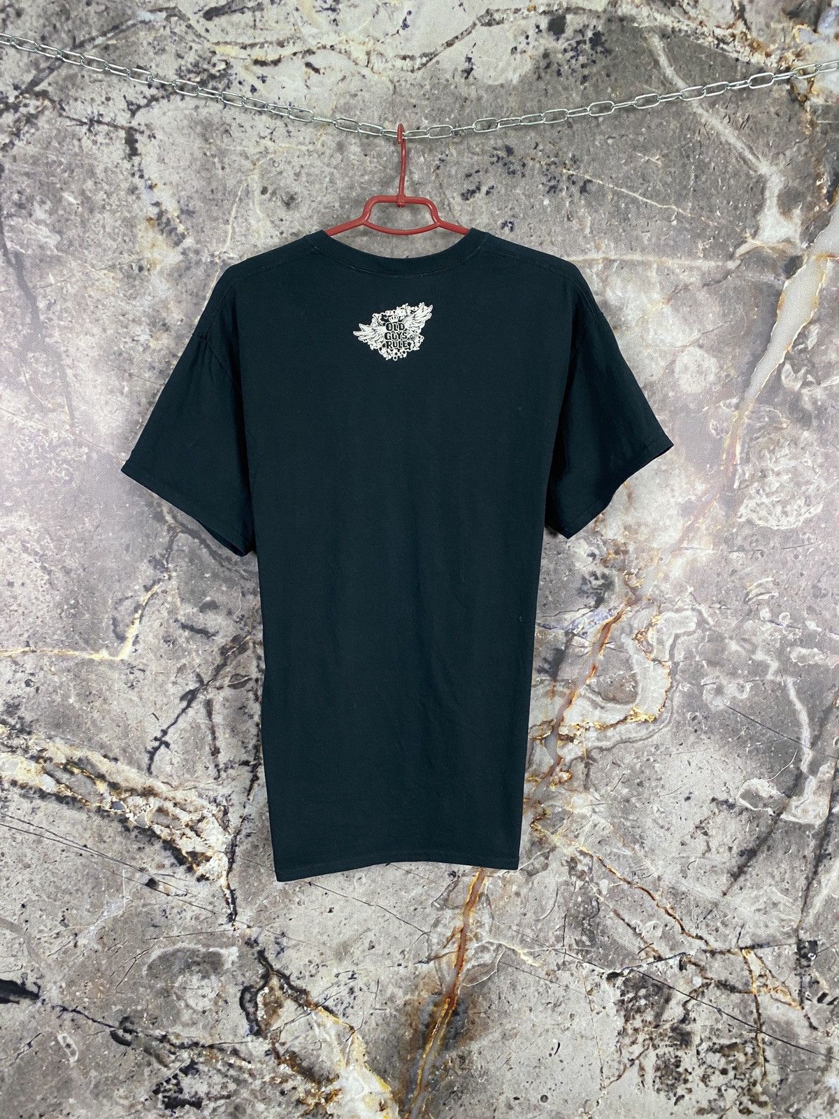 Vintage Men’s Old Guys Rule Plank Floored T-Shirt Size L Size US L / EU 52-54 / 3 - 8 Thumbnail