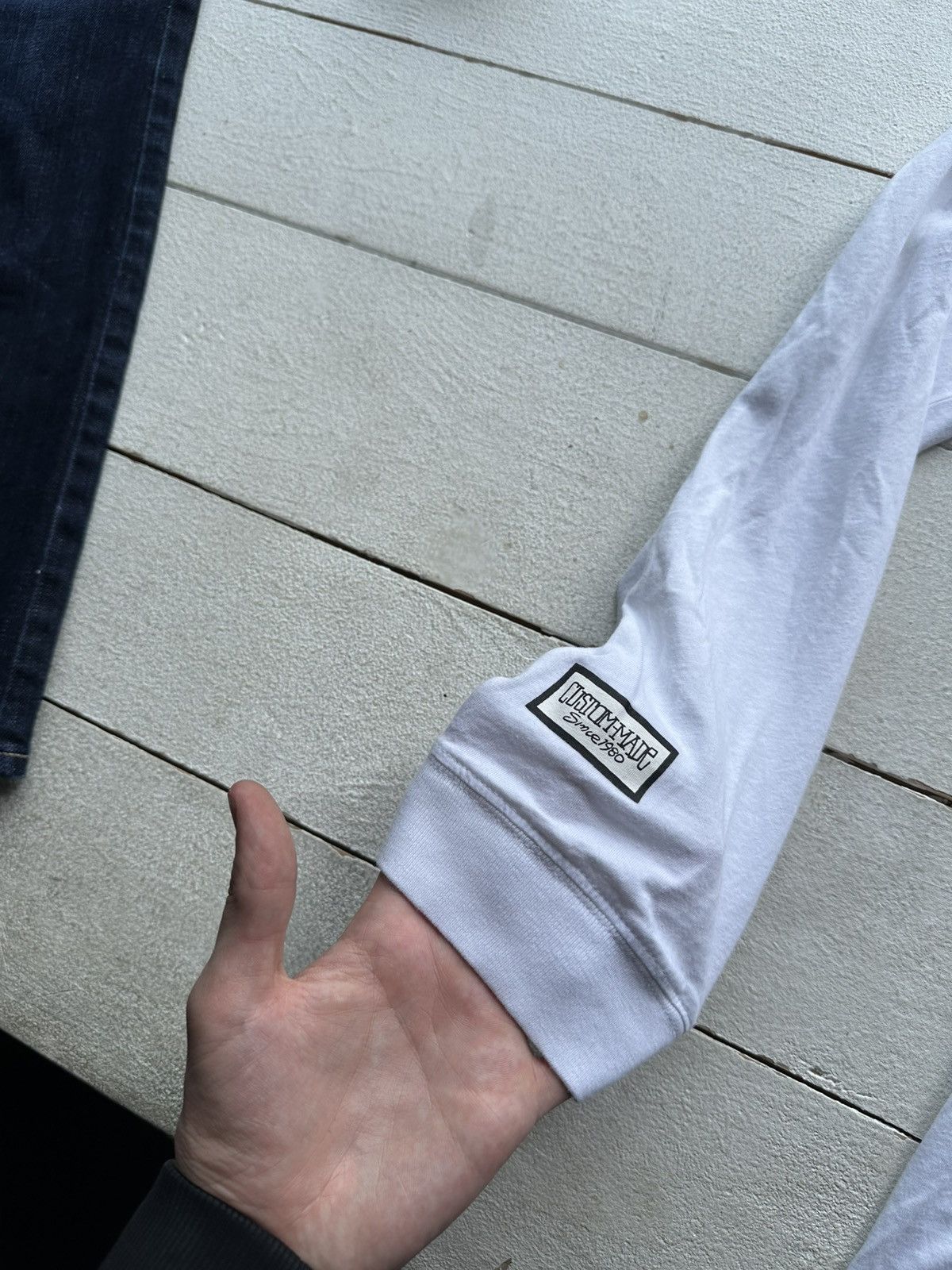 Stussy 🚨STUSSY CUSTOM MADE WHITE WITH LOGO WW Y2K SK8 BOXY Size US M / EU 48-50 / 2 - 5 Thumbnail