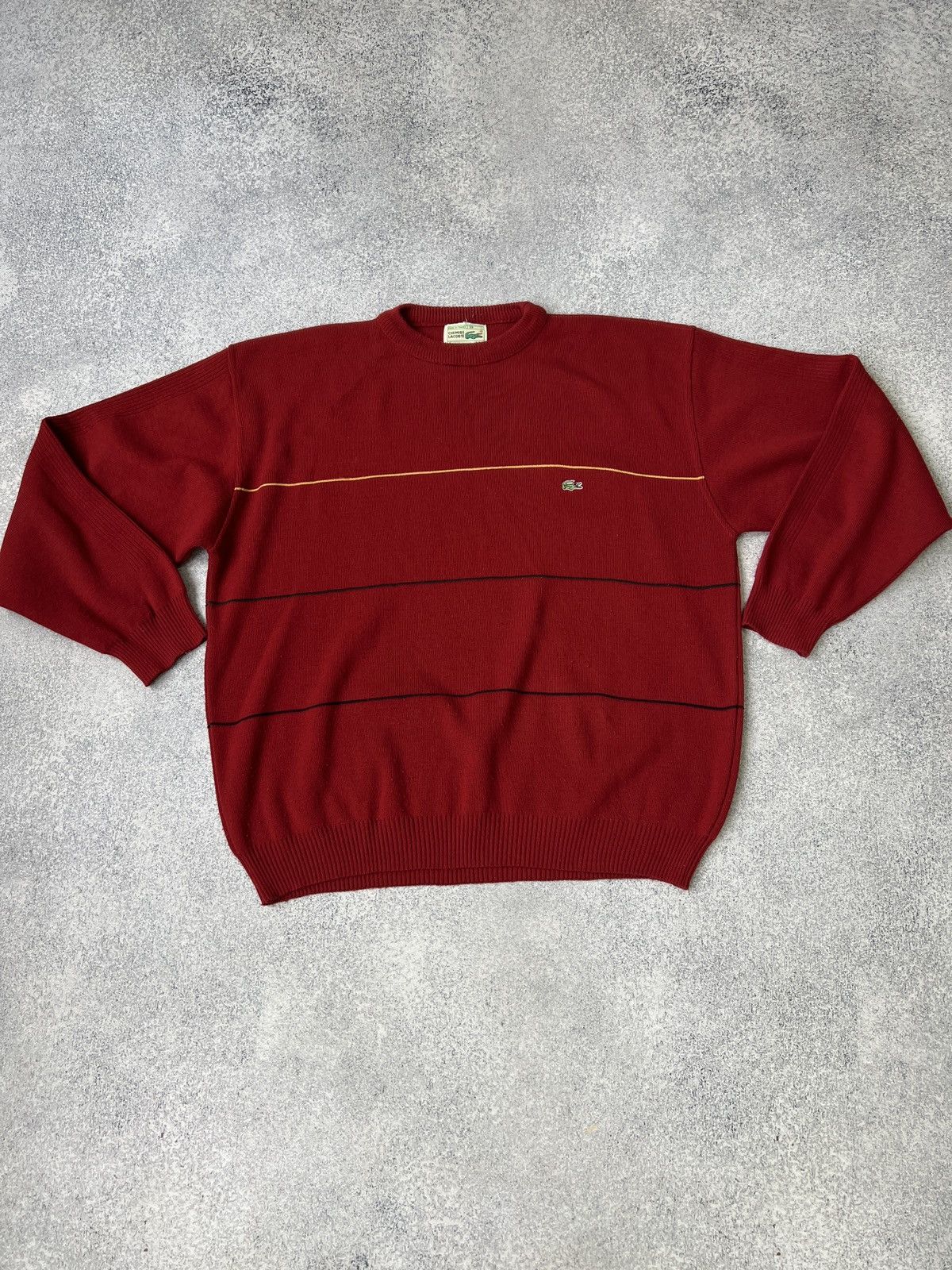 Lacoste × Vintage Vintage Lacoste Old money style sweater Size US L / EU 52-54 / 3 - 1 Thumbnail
