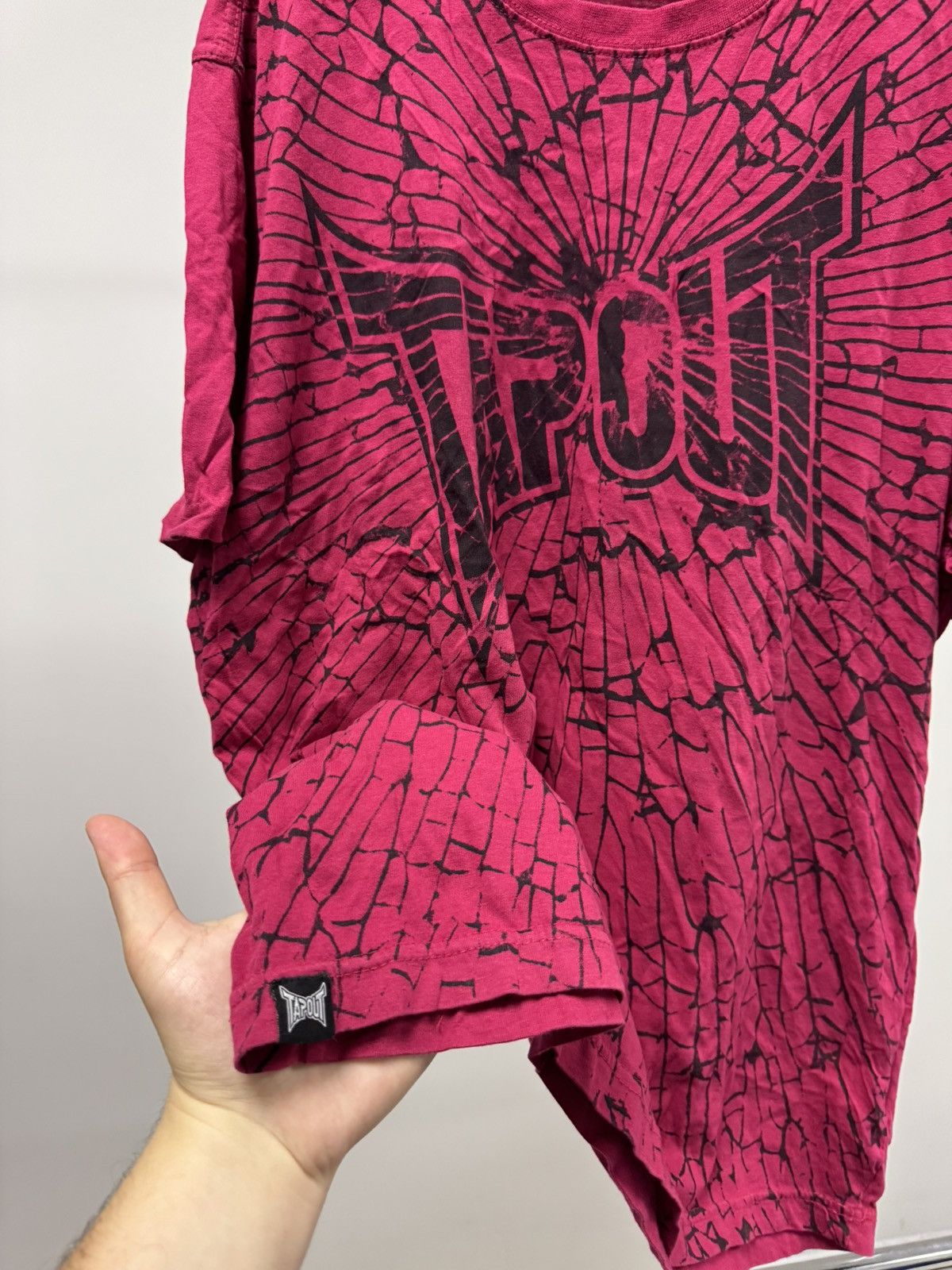 Tapout Vintage Tapout T Shirt Tee Baggy Big Logo Y2k Japan Style Size US XL / EU 56 / 4 - 4 Thumbnail