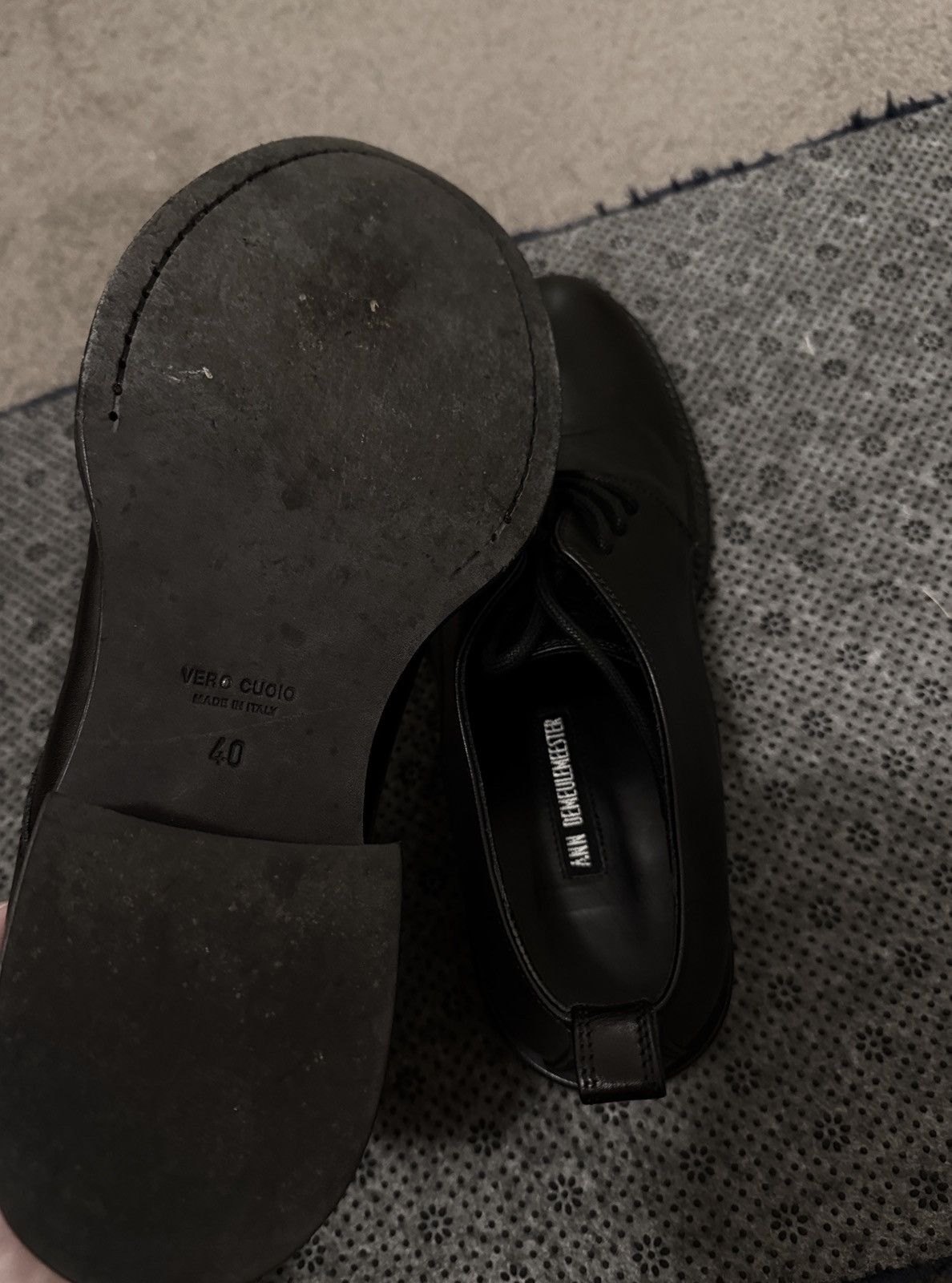 Ann Demeulemeester Ann Demeulemester Derby Shoes Size US 7 / EU 40 - 6 Thumbnail