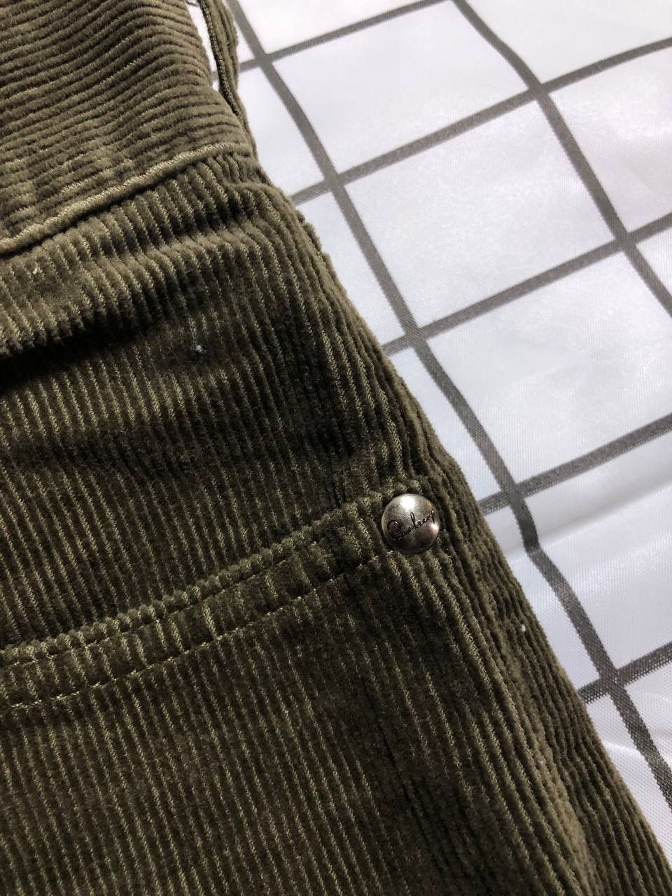 Burberry Burberry Corduroy Tan Pants Trousers made in Italy Size 27" / US 4 / IT 40 - 12 Thumbnail