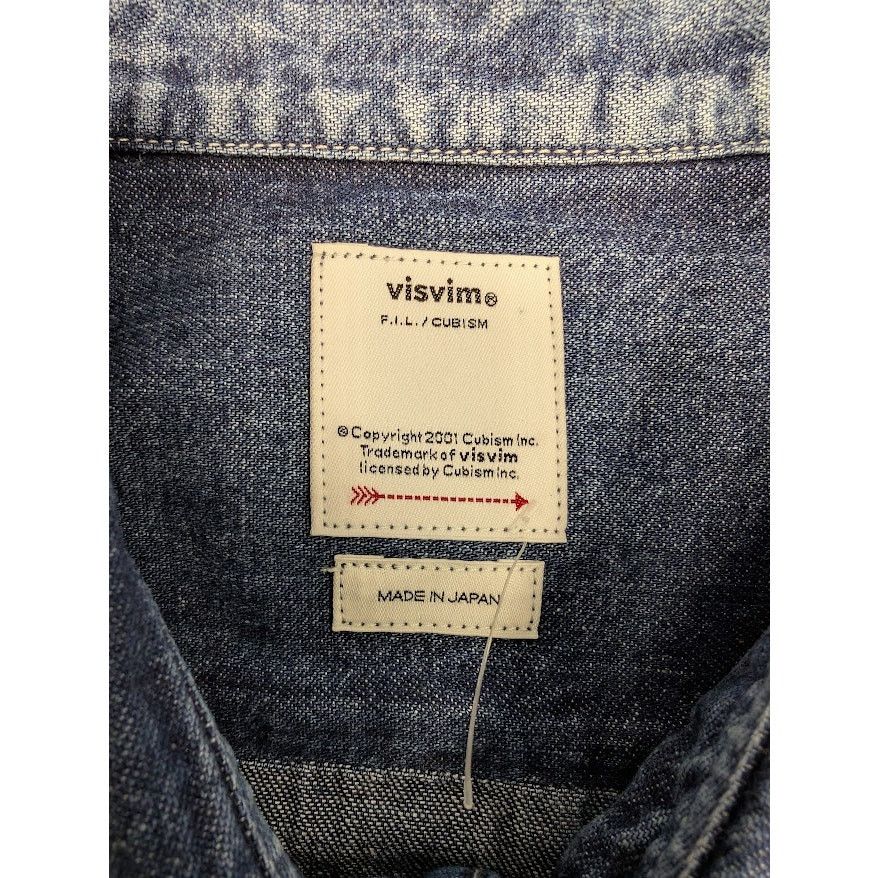 Visvim o1rshd1 Social Sculpture Shirt in Indigo Size US M / EU 48-50 / 2 - 17 Thumbnail