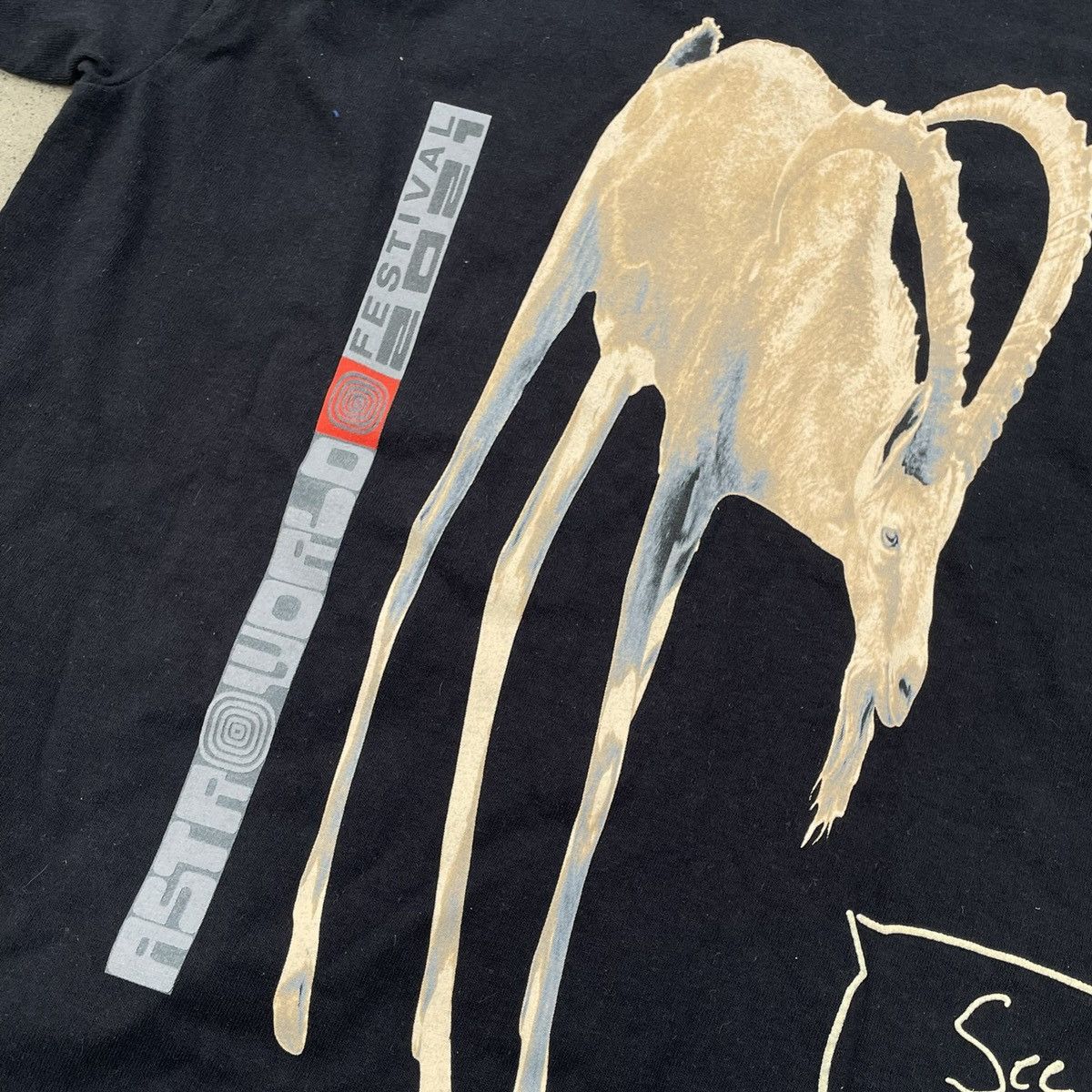 Travis Scott Rare Astrofest 2021 Travis Scott Goat shirt Utopia Mountain Size US M / EU 48-50 / 2 - 4 Thumbnail