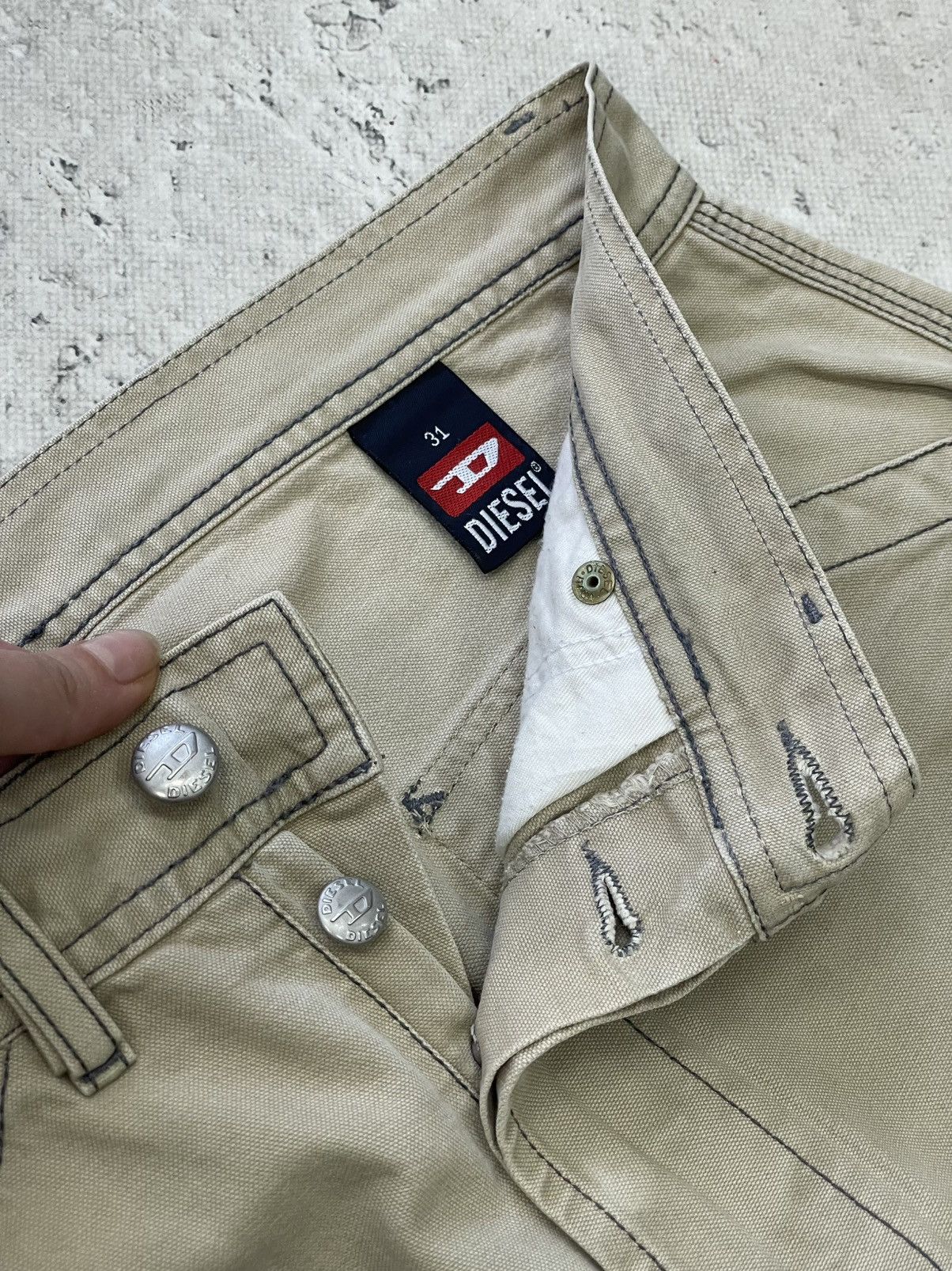 Diesel Diesel retro work pants baggy fit workwear carhartt style Size US 31 - 7 Thumbnail
