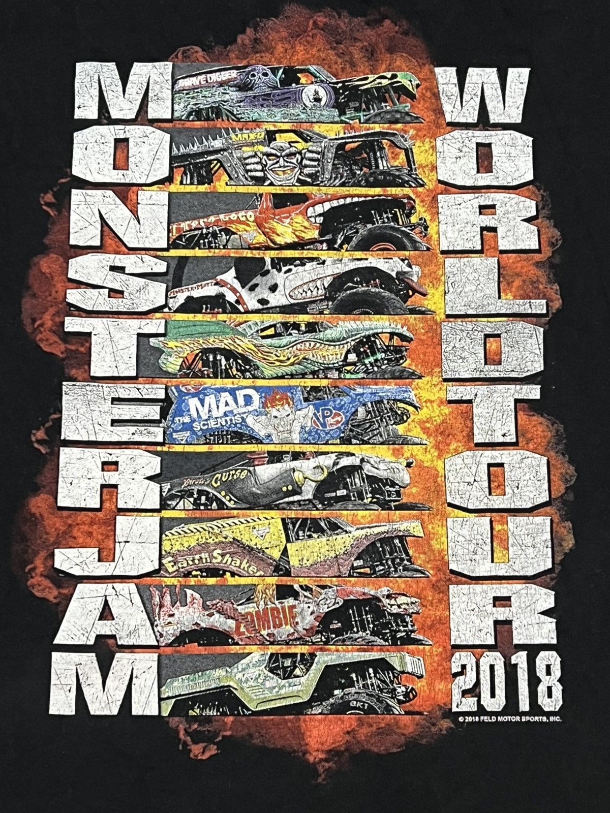 Other 2018 Monster Jam Tee Size US XL / EU 56 / 4 - 2 Thumbnail