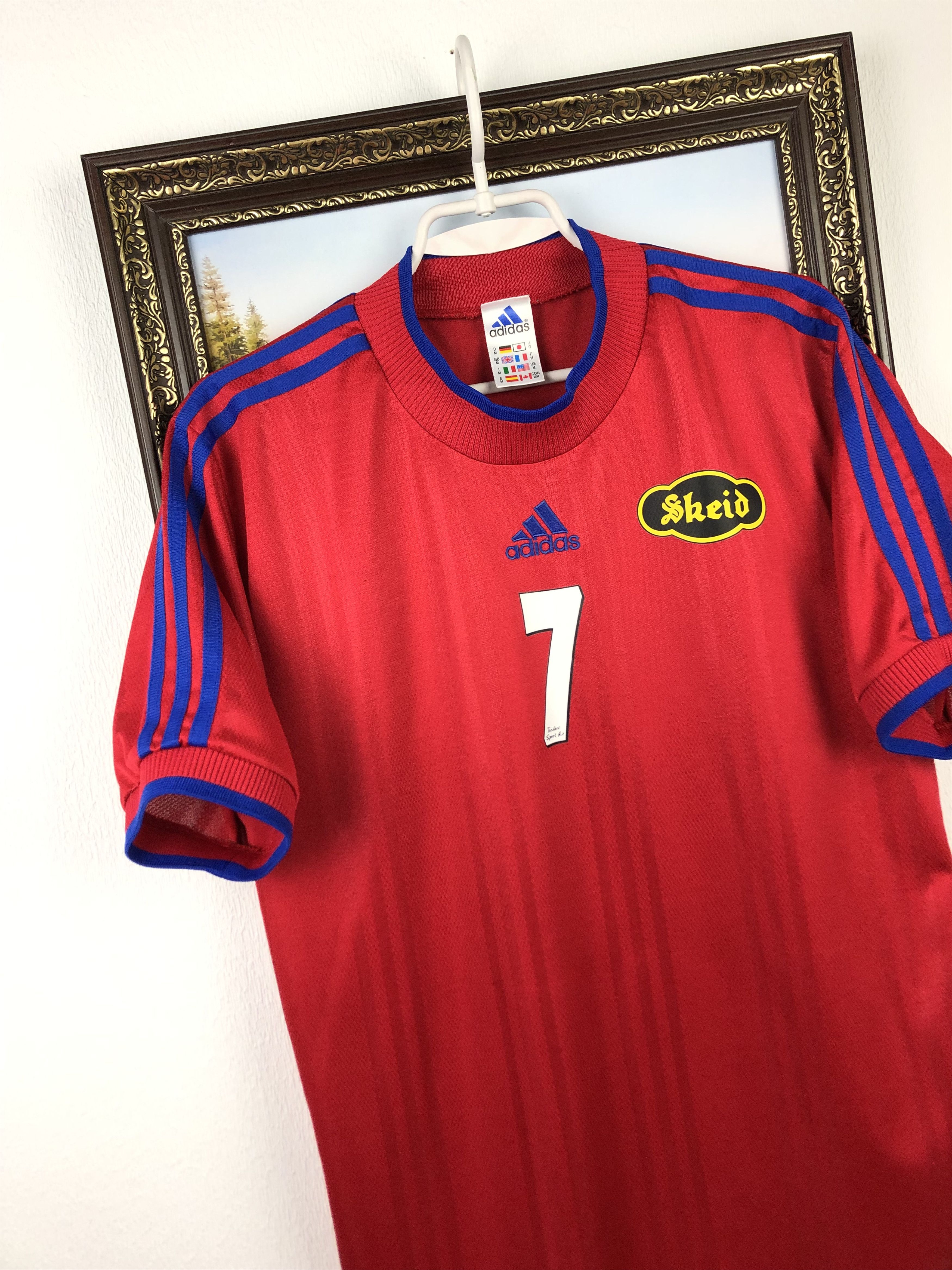 Adidas Vintage Skeid Shirt Soccer Adidas Jersey Mens Norway Size US M / EU 48-50 / 2 - 3 Thumbnail