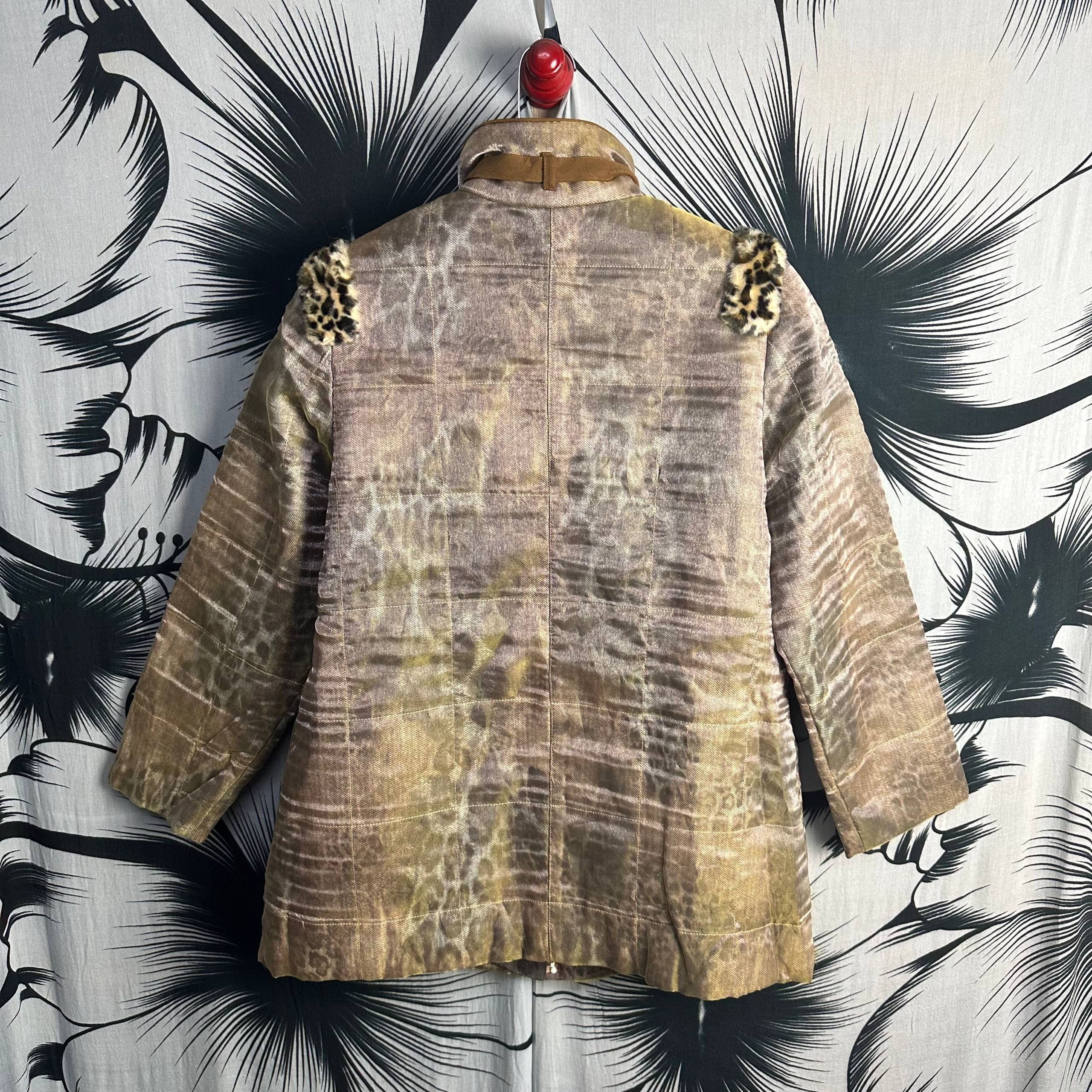 Lemaire Paul Lemaire Patchwork Leopard Tapestry Buckle Jacket Size US M / EU 48-50 / 2 - 2 Thumbnail