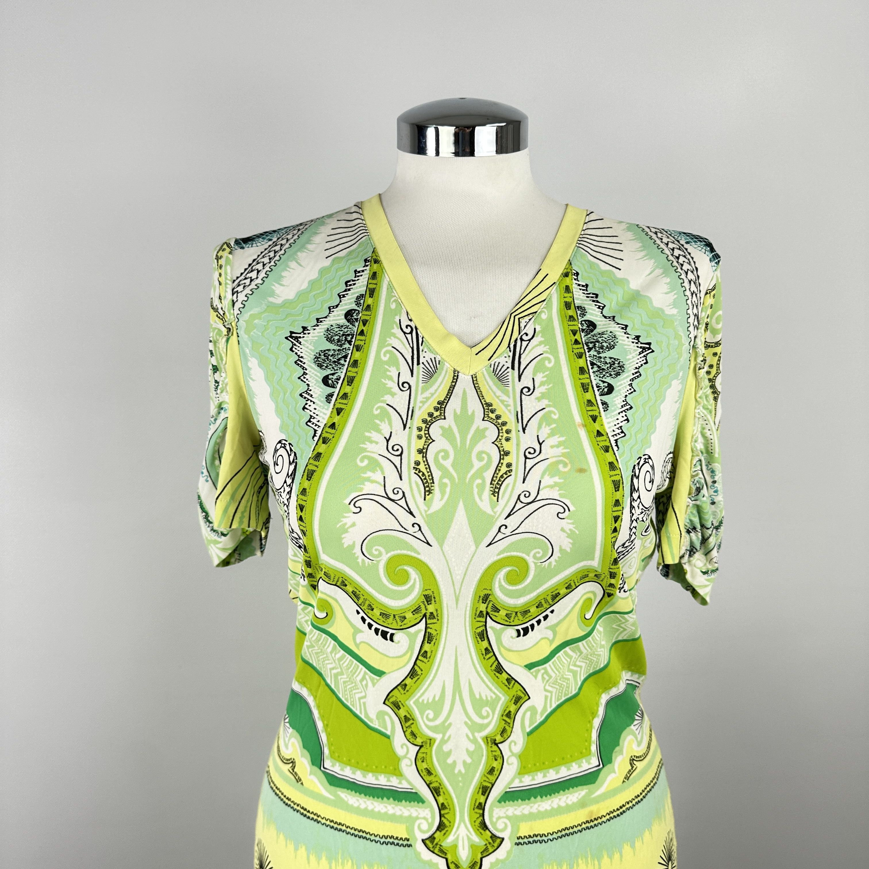 Roberto Cavalli Abito Roberto Cavalli Fantasia Astratta – 40 IT Size S / US 4 / IT 40 - 2 Thumbnail