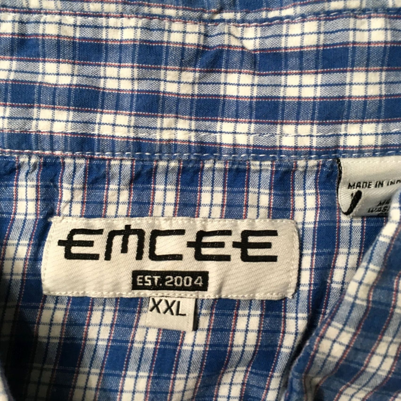 Vintage emcee Shirt Mens 2XL Blue Western Pearl Snap finals Patches the best Cowboy Outdoor Western Shirt Mens 2XL Blue emcee Size US XXL / EU 58 / 5 - 2 Thumbnail