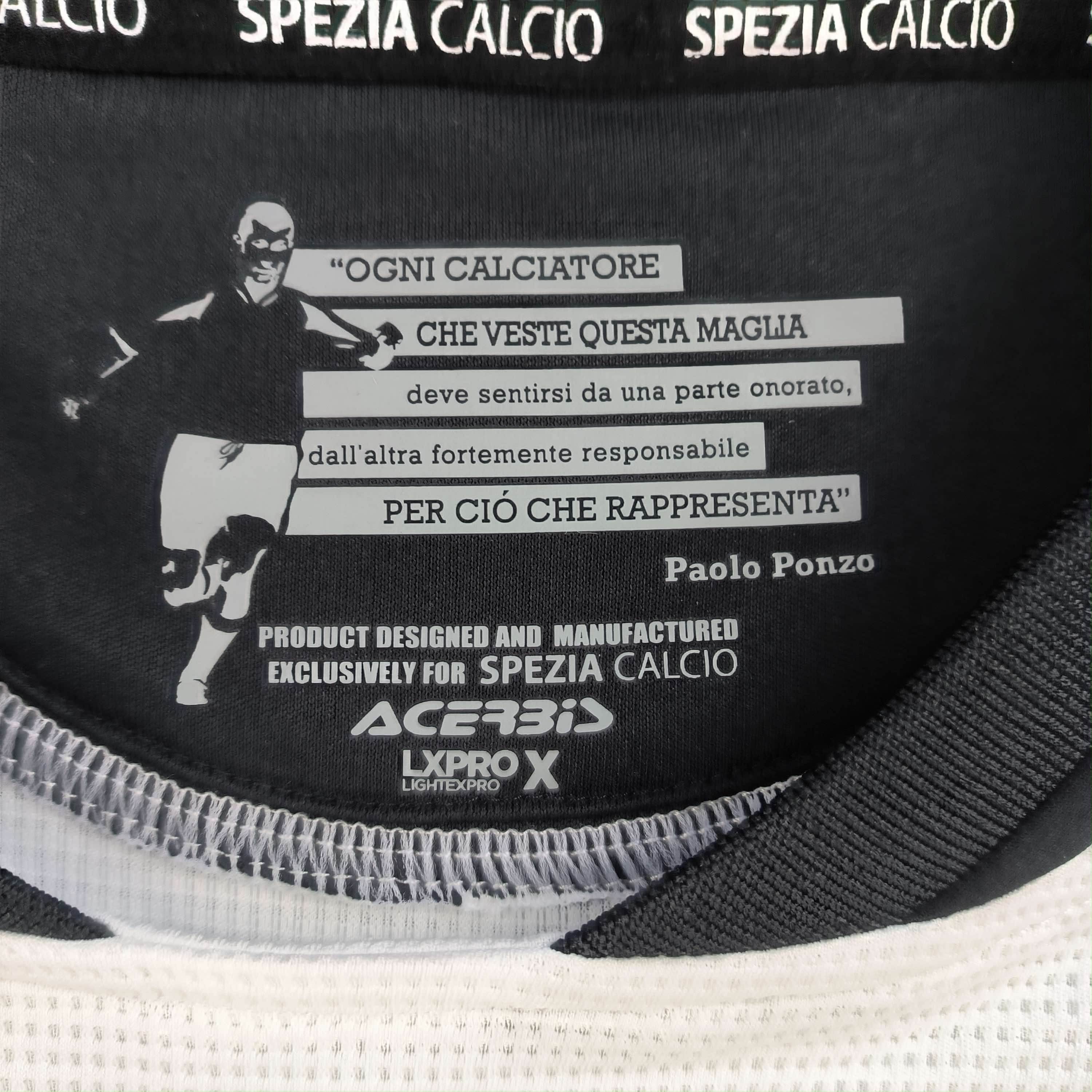Other Spezia 2020-21 Acerbis home football jersey shirt size L Size US L / EU 52-54 / 3 - 4 Thumbnail