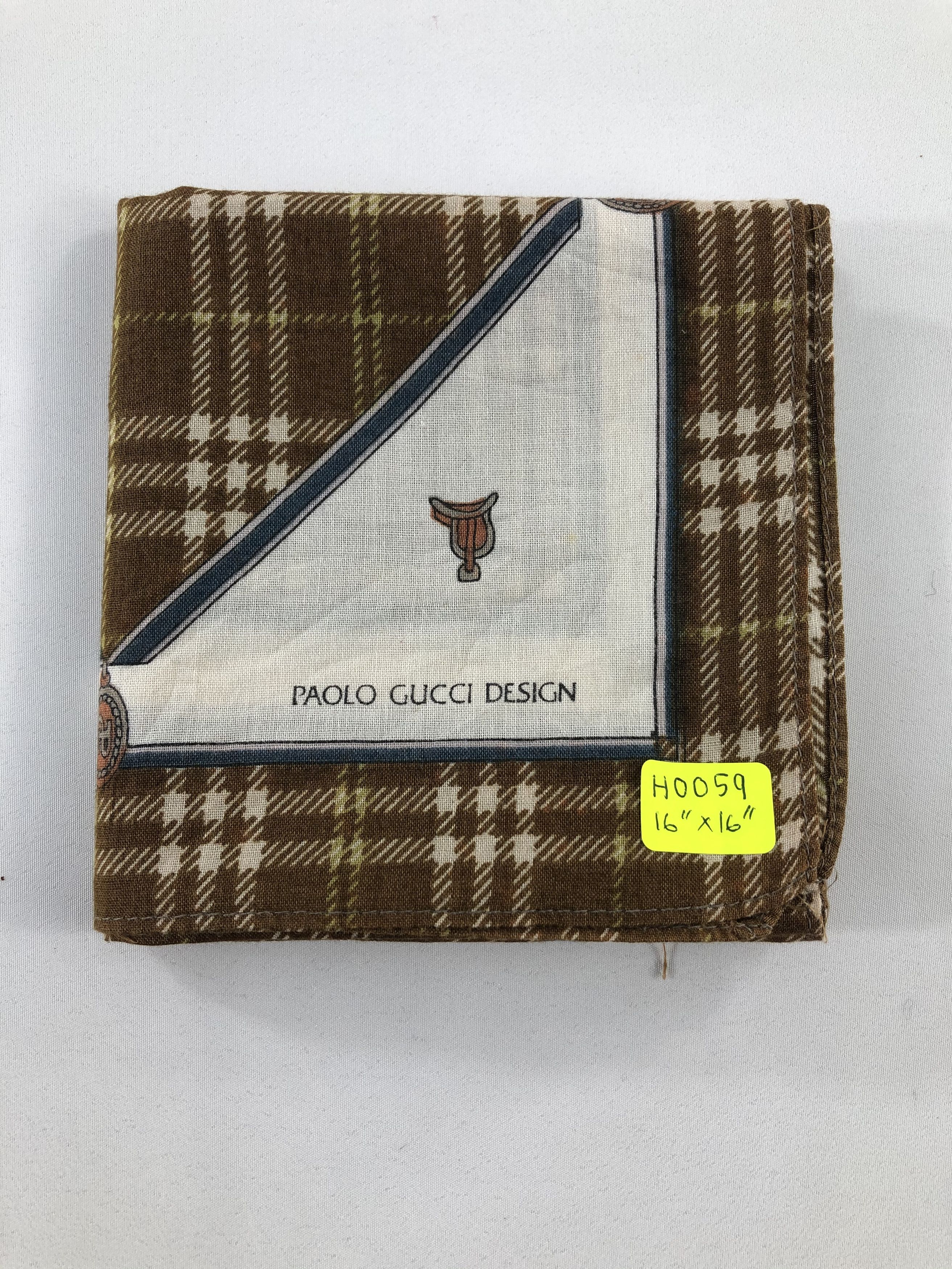 Paolo Gucci Paolo Gucci Handkerchief / Bandana / Neckerchief Size ONE SIZE - 4 Thumbnail