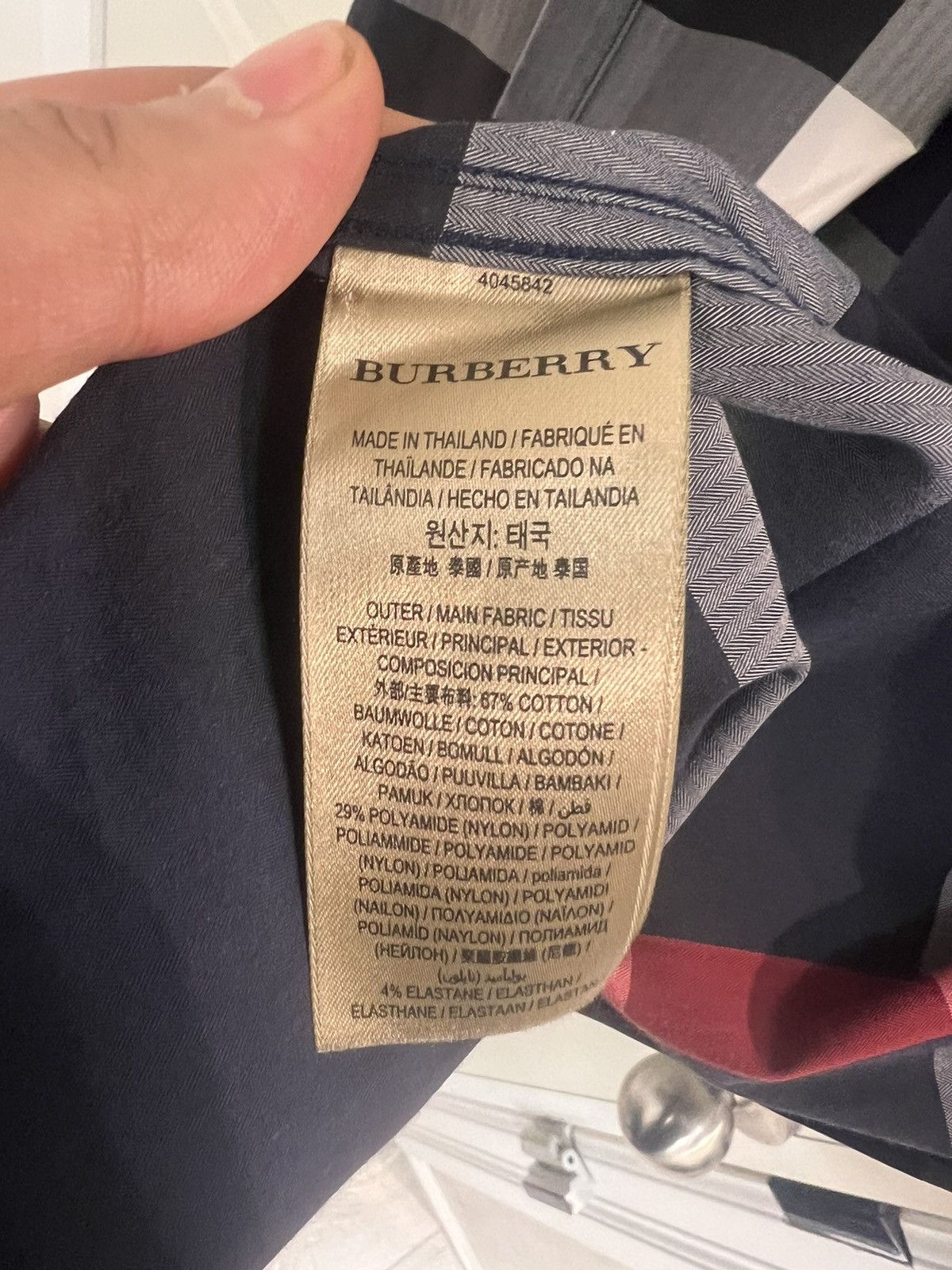 Burberry Burberry Shirt Size US L / EU 52-54 / 3 - 13 Thumbnail