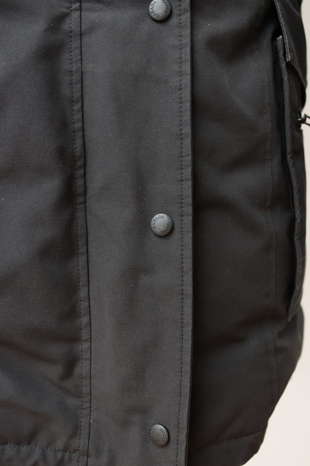 Canada Goose Canada Goose Black Down Parka Adjustable Waist Modern Fit Size S / US 4 / IT 40 - 8 Thumbnail