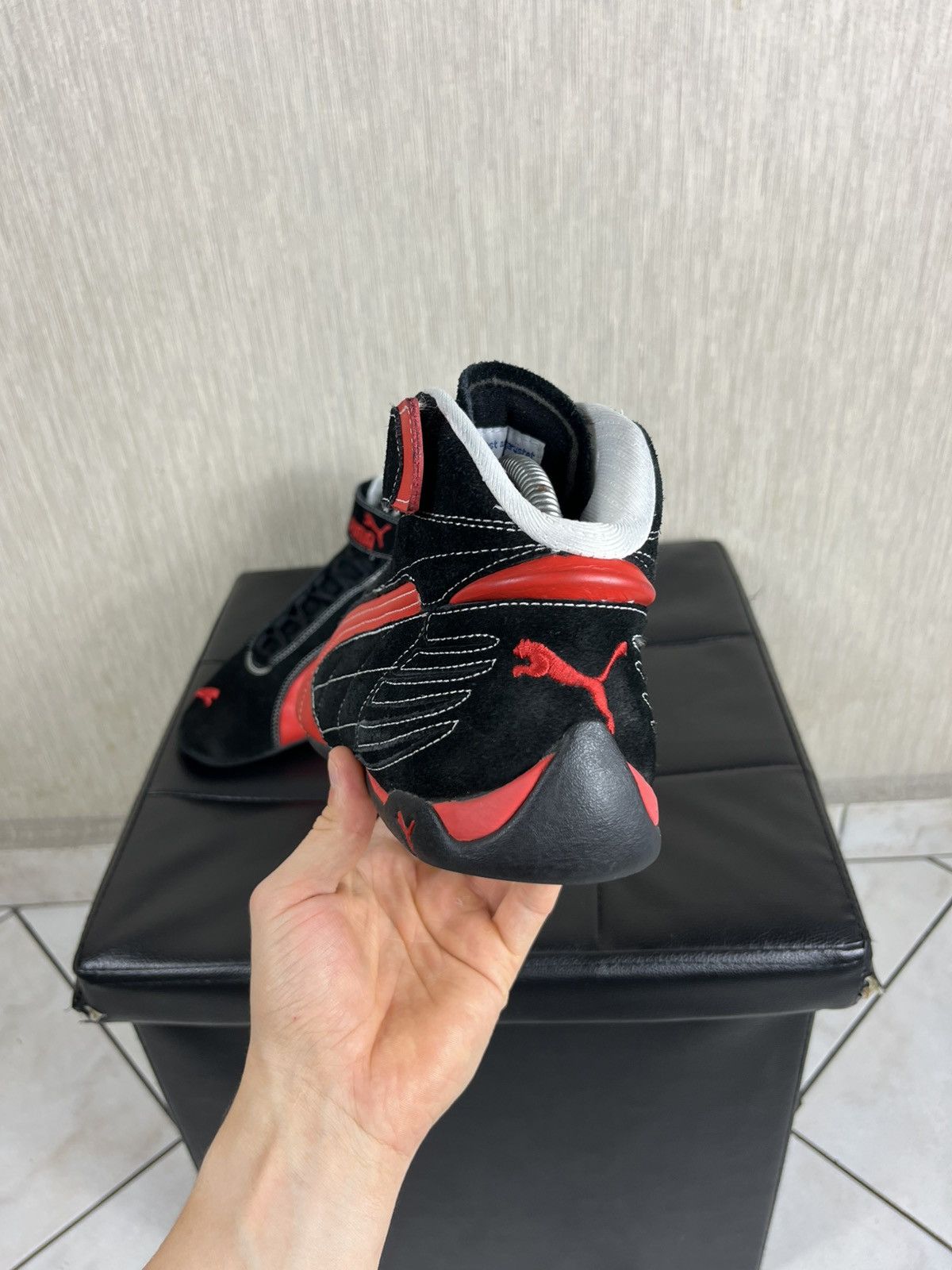 Puma × Vintage Vintage Puma y2k speed cat high racing ferrari sneaker shoes Size US 7.5 / EU 40-41 - 17 Thumbnail