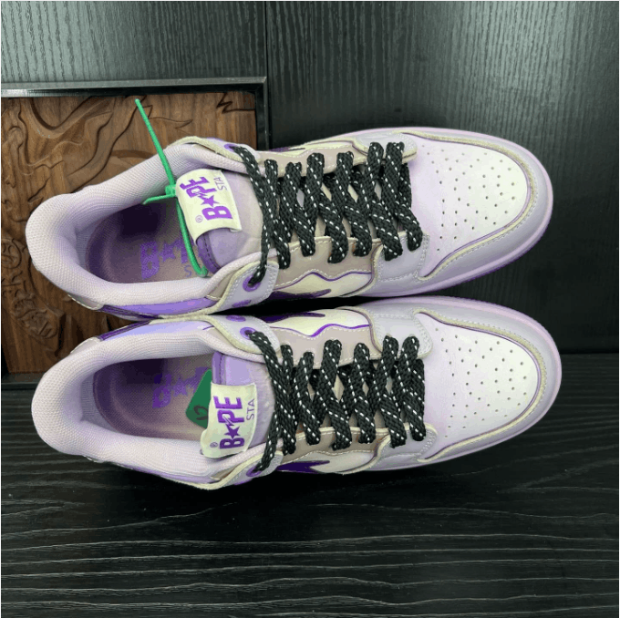 Bape ABATHINGAPE low cut board shoes for men Size US 9 / EU 42 - 5 Thumbnail