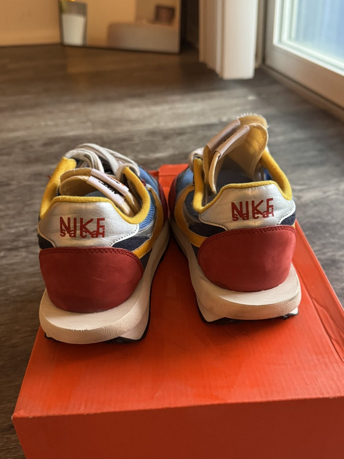 Nike Nike x sacai LDWaffle Varsity Blue Size US 9.5 / EU 42-43 - 4 Thumbnail