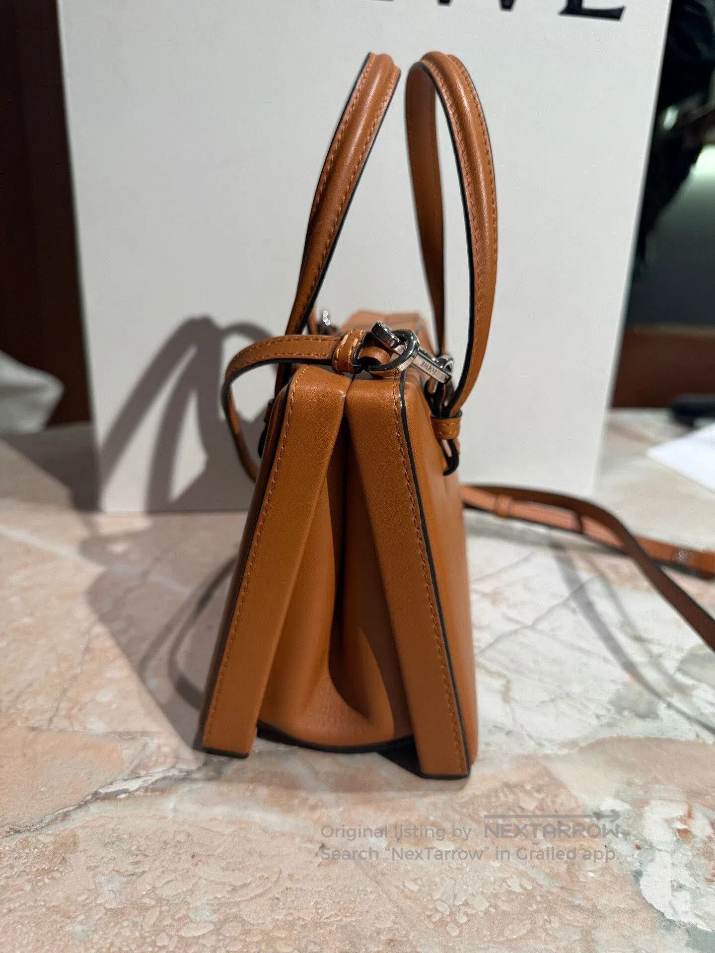 Loewe Loewe Caramel Mini Clip Bag. Size ONE SIZE - 3 Thumbnail
