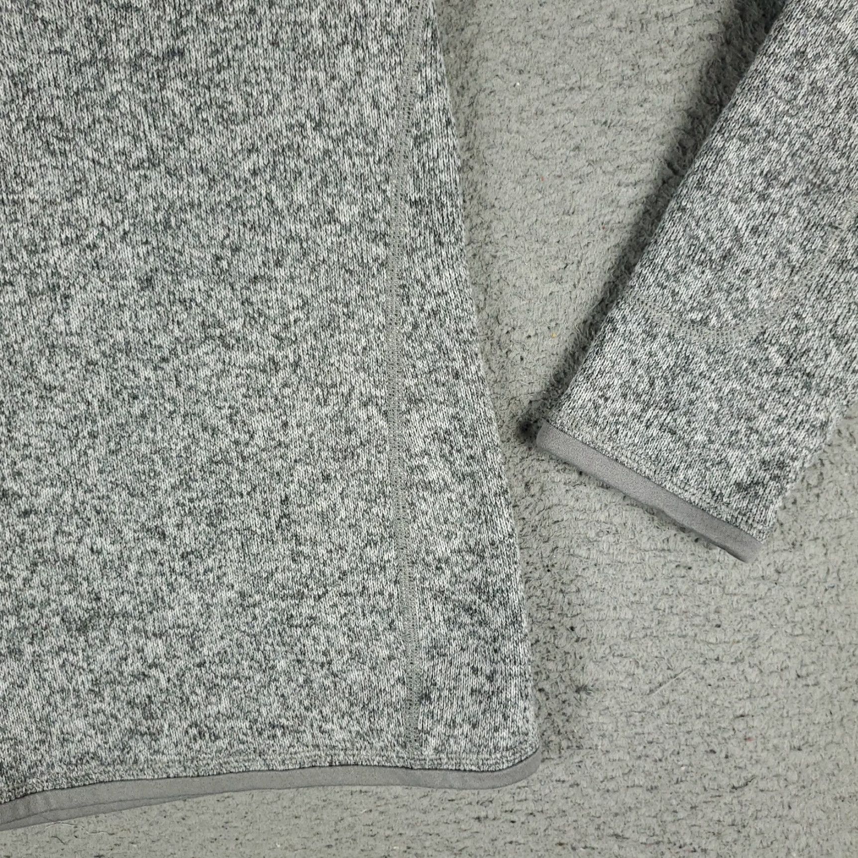Patagonia Patagonia Sweater Womens M Gray 1/4 Zip Pullover Size M / US 6-8 / IT 42-44 - 4 Thumbnail