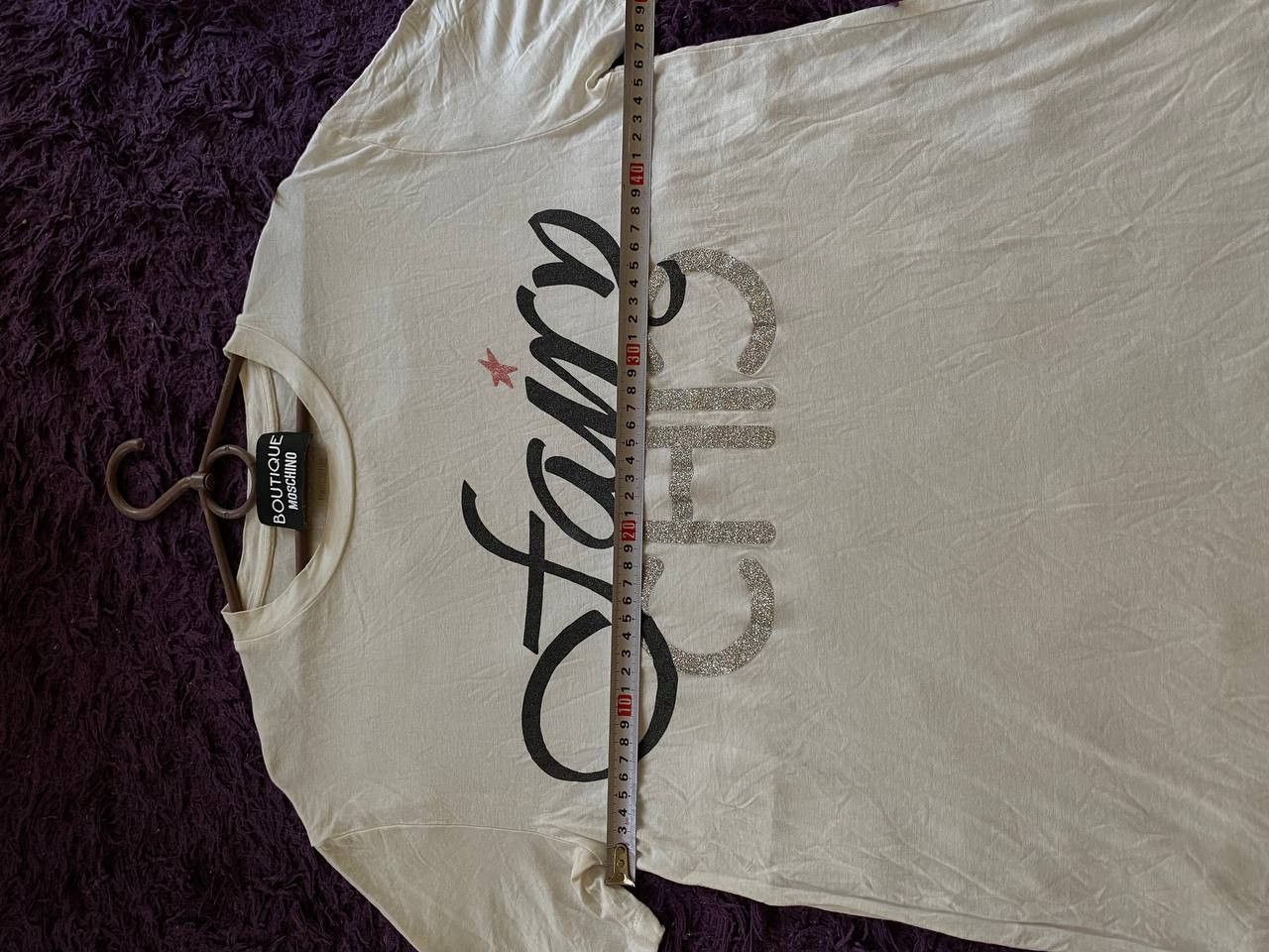Moschino Moschino Couture Distressed Big Logo Print T-Shirt Size US S / EU 44-46 / 1 - 5 Thumbnail