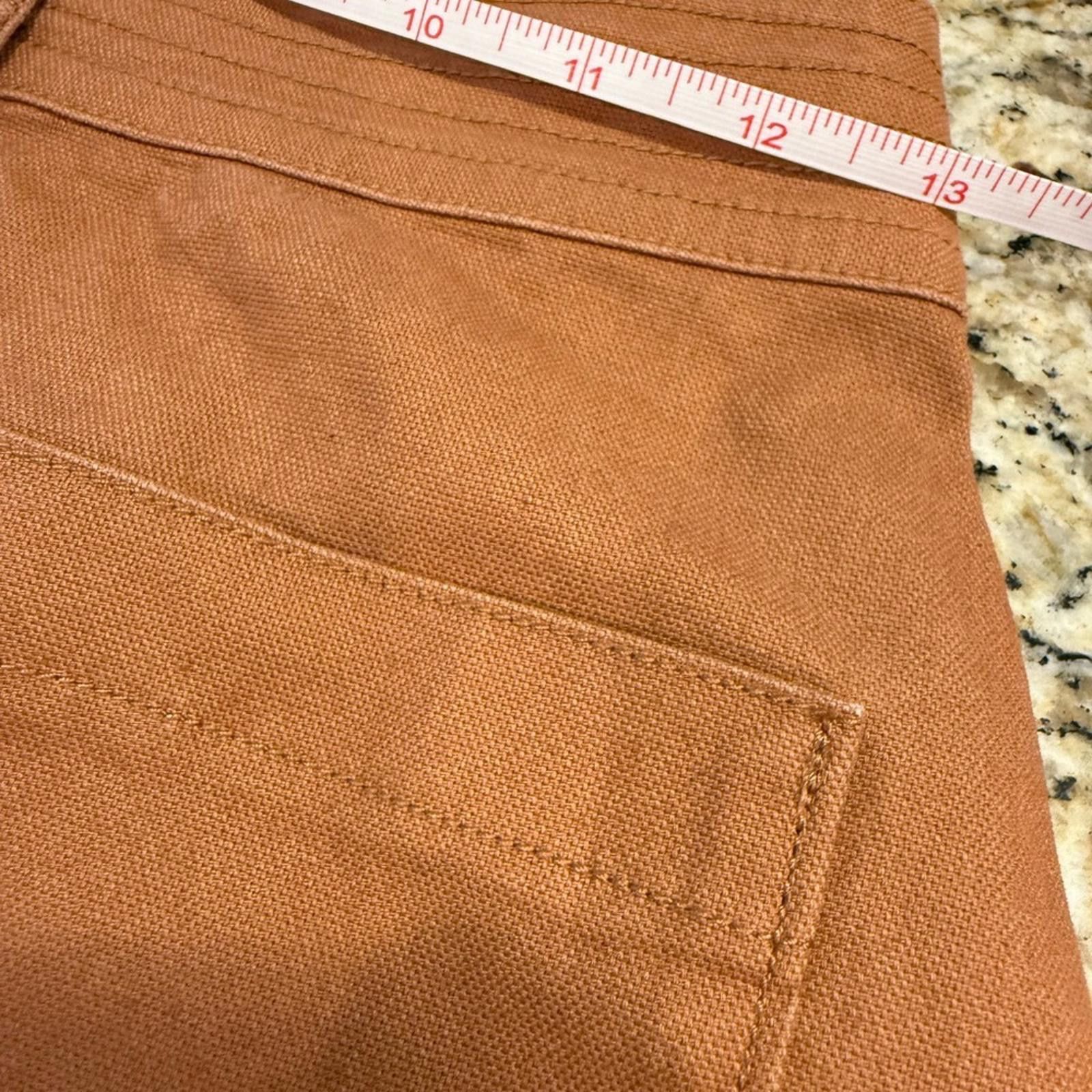 Madewell Madewell light brown denim mini skirt snaps frayed hem SZ 00 Size 24" / US 00 / IT 34 - 8 Thumbnail