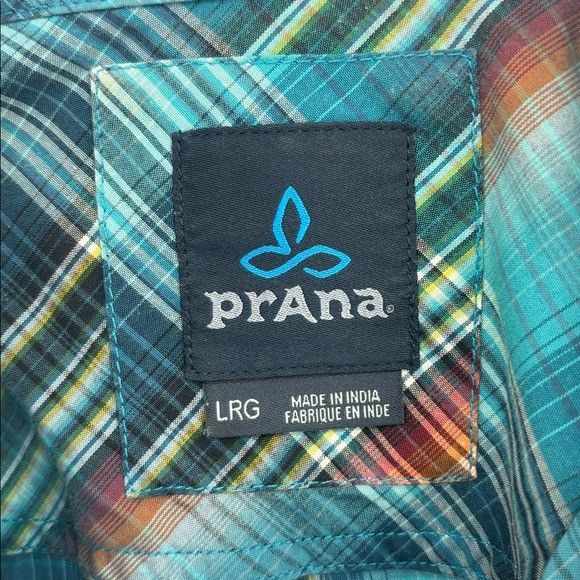 Prana Prana Ostend Short Sleeve Button Down Shirt Men’s Size Large Size US L / EU 52-54 / 3 - 4 Thumbnail
