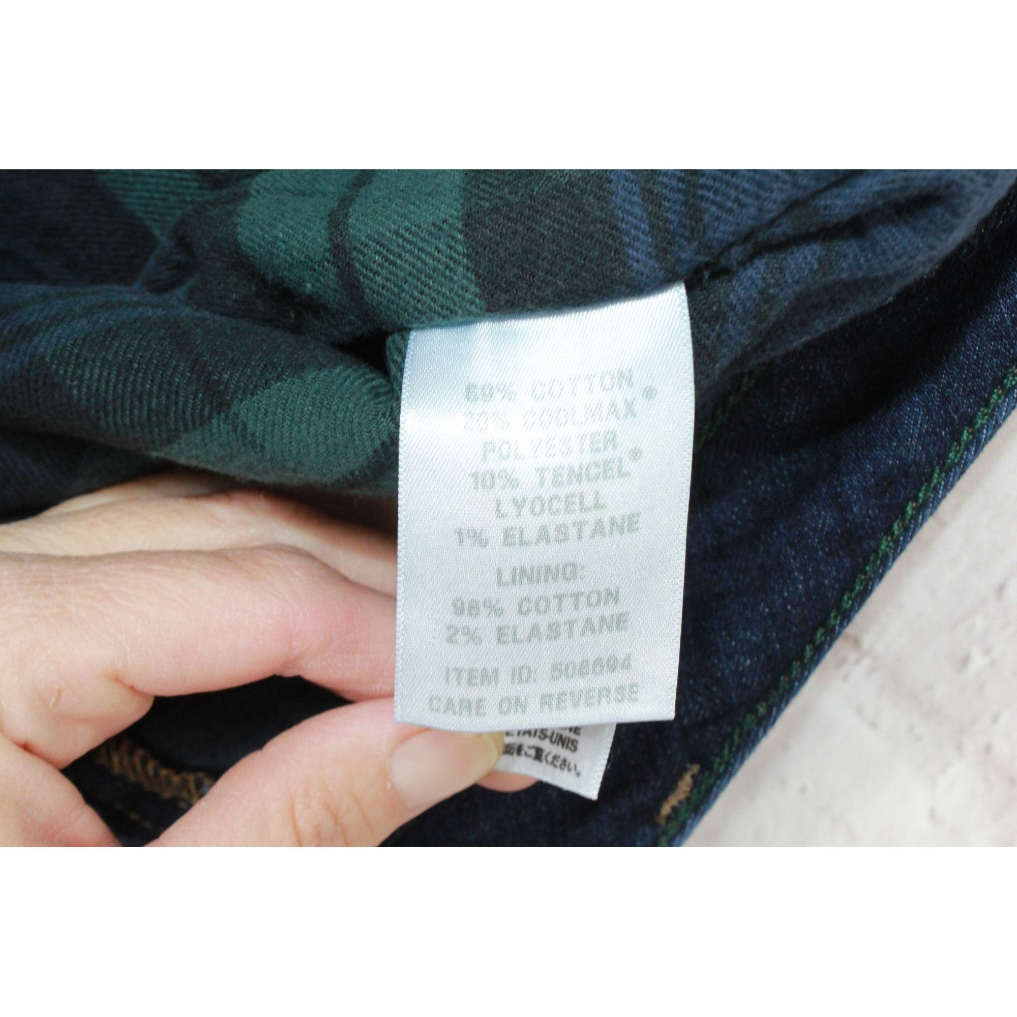 L.L. Bean LL Bean Women's Jeans Mid Rise Straight Leg Rinsed Size 34" / US 12 / IT 48 - 8 Thumbnail