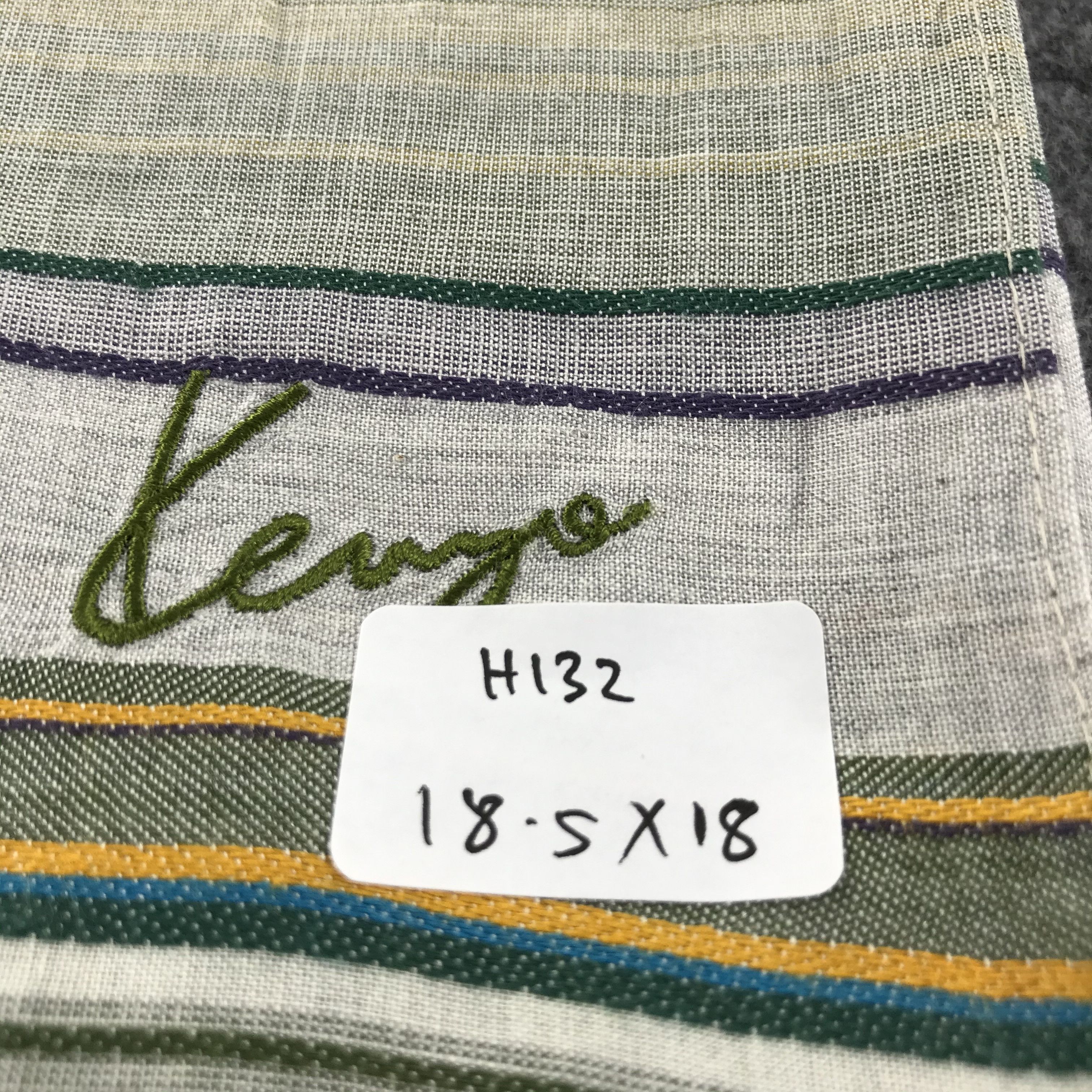 Kenzo Kenzo Handkerchief Neckerchief Bandana H132 Size ONE SIZE - 7 Thumbnail