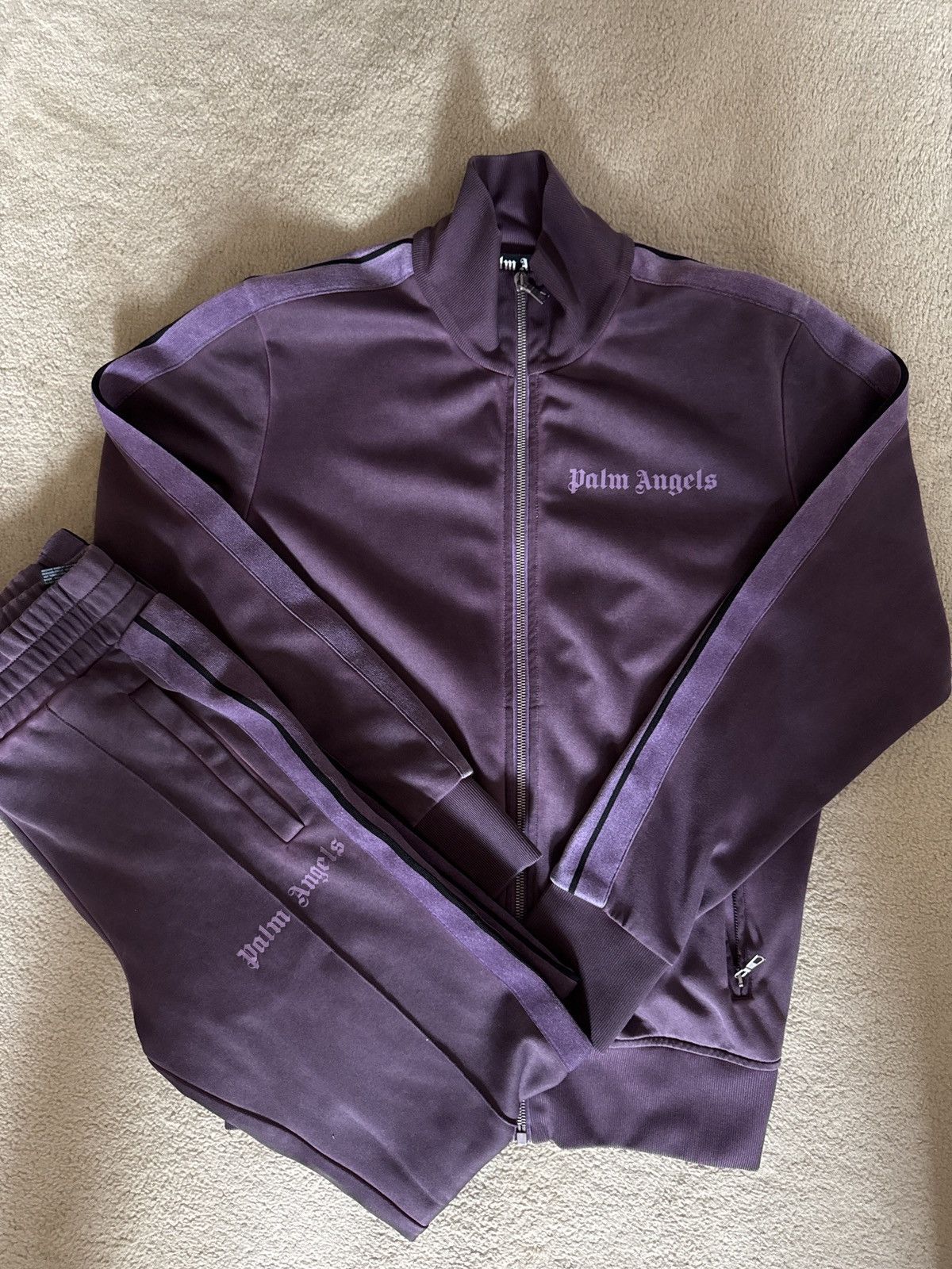 Purple Tracksuit Palm Angels | Grailed