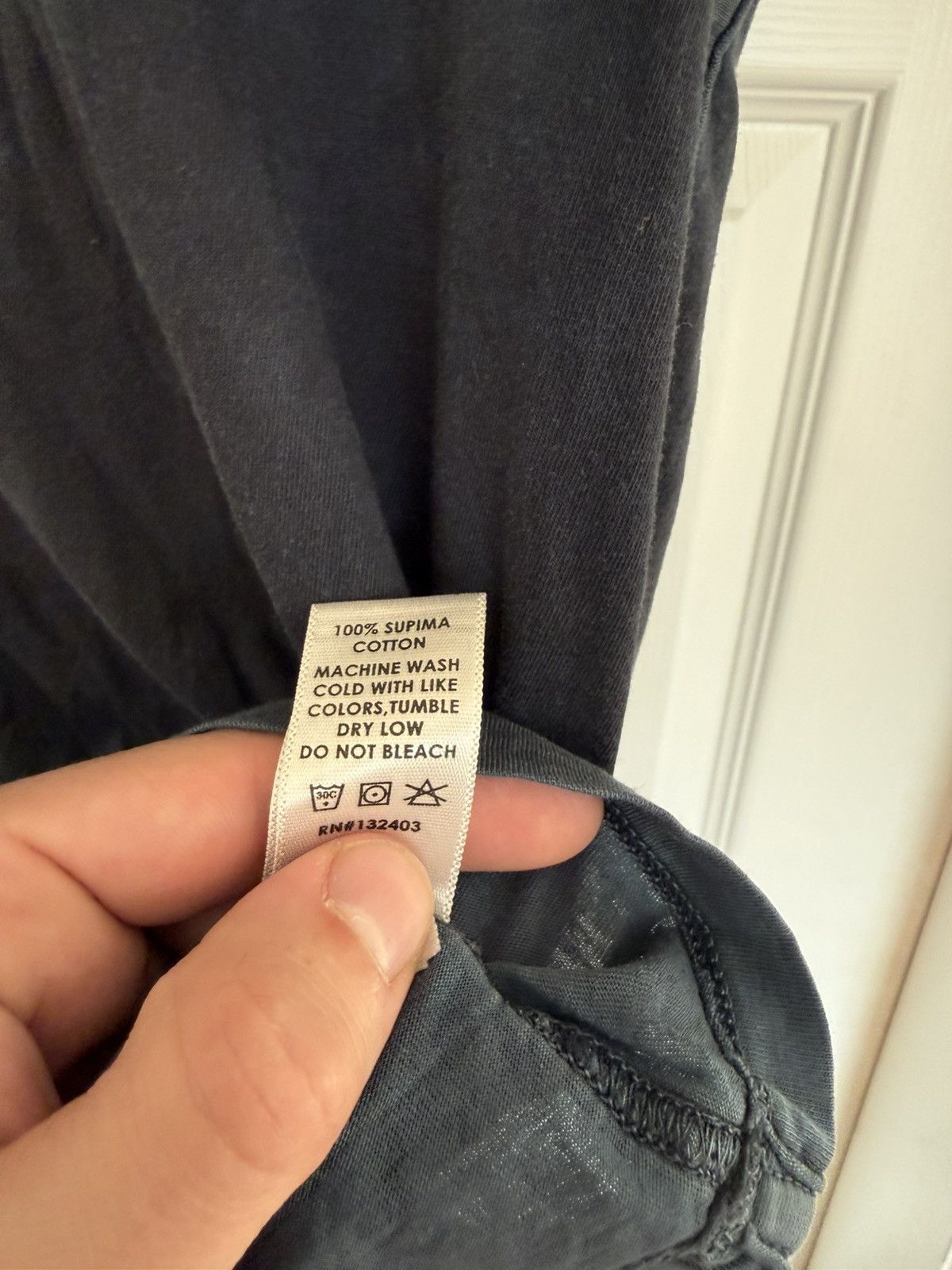 COTTONCITIZEN Navy Blue Pocket Tee Size US M / EU 48-50 / 2 - 4 Thumbnail