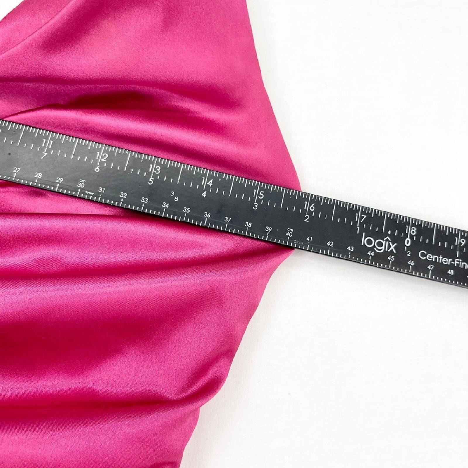 Jessica McClintock Vintage Jessica McClintock Ruffle Barbie Pink Sleeve Dress 8 Size M / US 6-8 / IT 42-44 - 6 Thumbnail
