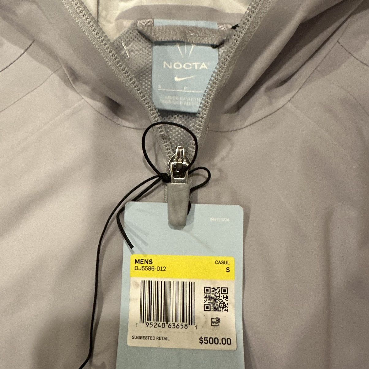 NOCTA × Nike Brand NewNike x Nocta Drake NRG Windbreaker Jacket Wolf Gray Size US S / EU 44-46 / 1 - 3 Thumbnail