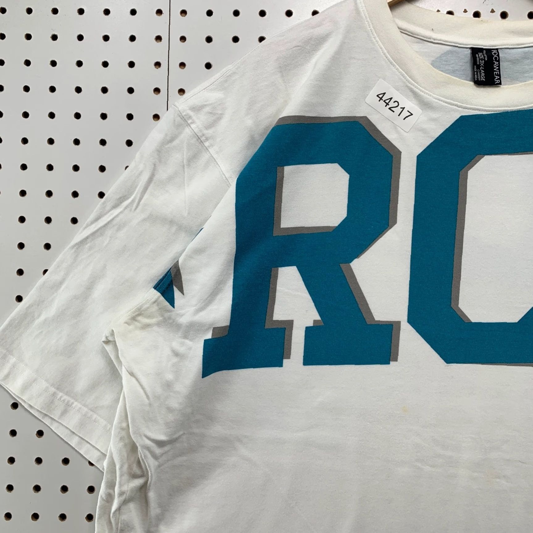 Rocawear VINTAGE Rocawear T-Shirt Mens 3XL White ROC Nation Hip Hop Short Sleeve Size US XXL / EU 58 / 5 - 5 Thumbnail