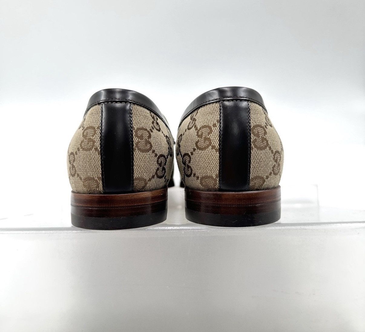 Gucci Gucci/Round-Toe All-Over GG Monogram Loafers K12 Size US 9 / IT 39 - 3 Thumbnail