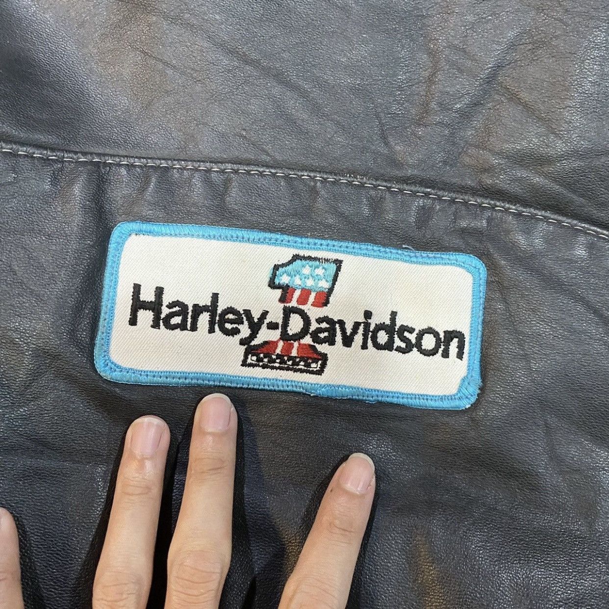 Harley Davidson VTG Chrome Specialties Fringe Leather BikerJacket USA Harley Size US M / EU 48-50 / 2 - 21 Thumbnail