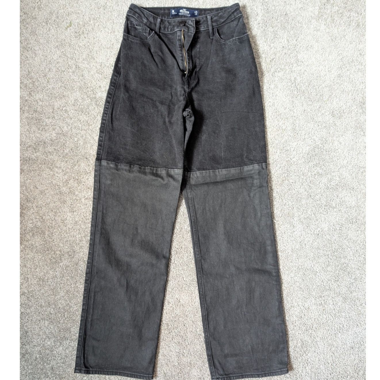 Hollister Hollister DadJeansWomen's 1R BlackStretchDenim UltraHighRise Size 25" / US 0 / IT 36 - 7 Thumbnail