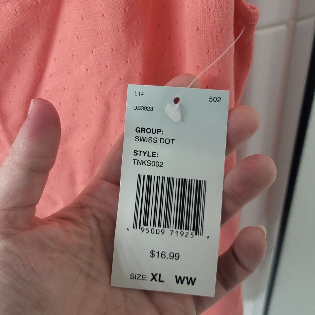Other Junction West Coral Swiss Dot Tank Top - XL Size XL / US 12-14 / IT 48-50 - 4 Thumbnail