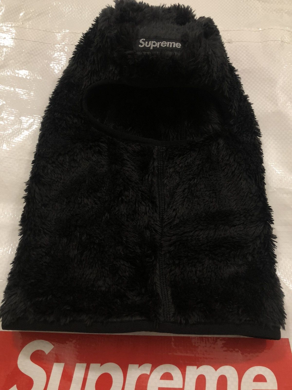 Supreme Supreme fuzzy balaclava hat polar reflective box logo mask Size ONE SIZE - 16 Thumbnail