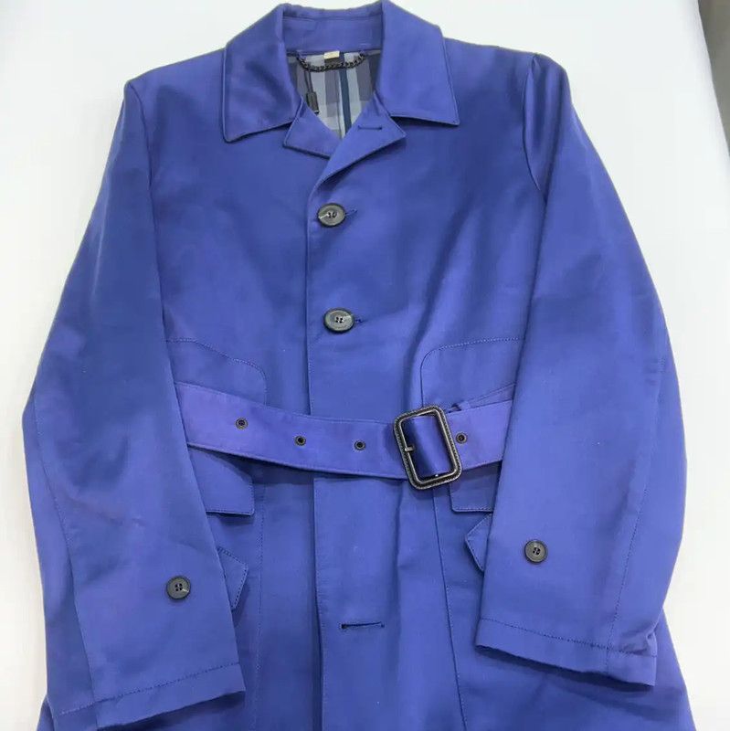 Burberry Burberry Long Blue Trench Coat for Men Size US XL / EU 56 / 4 - 1 Thumbnail