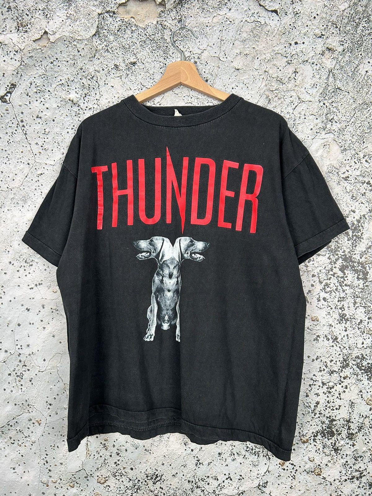 Band Tees Vintage Thunder Rock Band Tee 1992 Rare Single Stitch Punk Size US M / EU 48-50 / 2 - 1 Thumbnail