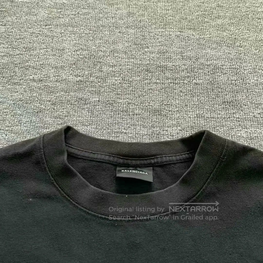 Balenciaga balenciaga black short sleeve t. Size US XS / EU 42 / 0 - 3 Thumbnail