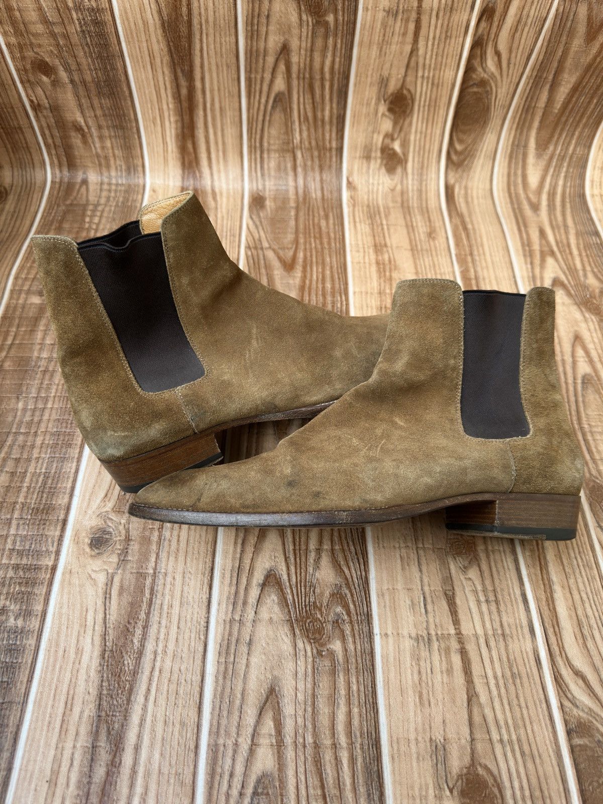 Hedi Slimane × Saint Laurent Paris × Yves Saint Laurent Saint Laurent Paris Wyatt Chelsea boots Size US 8 / EU 41 - 7 Thumbnail