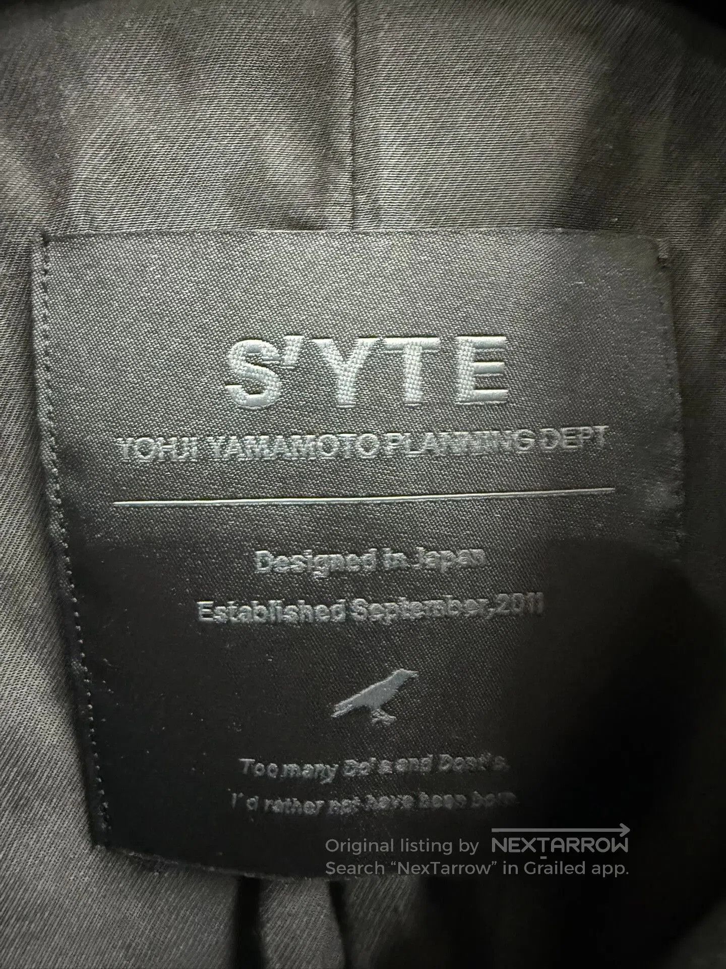 Yohji Yamamoto yohji yamamoto thick leather jacket size 3. Size US M / EU 48-50 / 2 - 5 Thumbnail