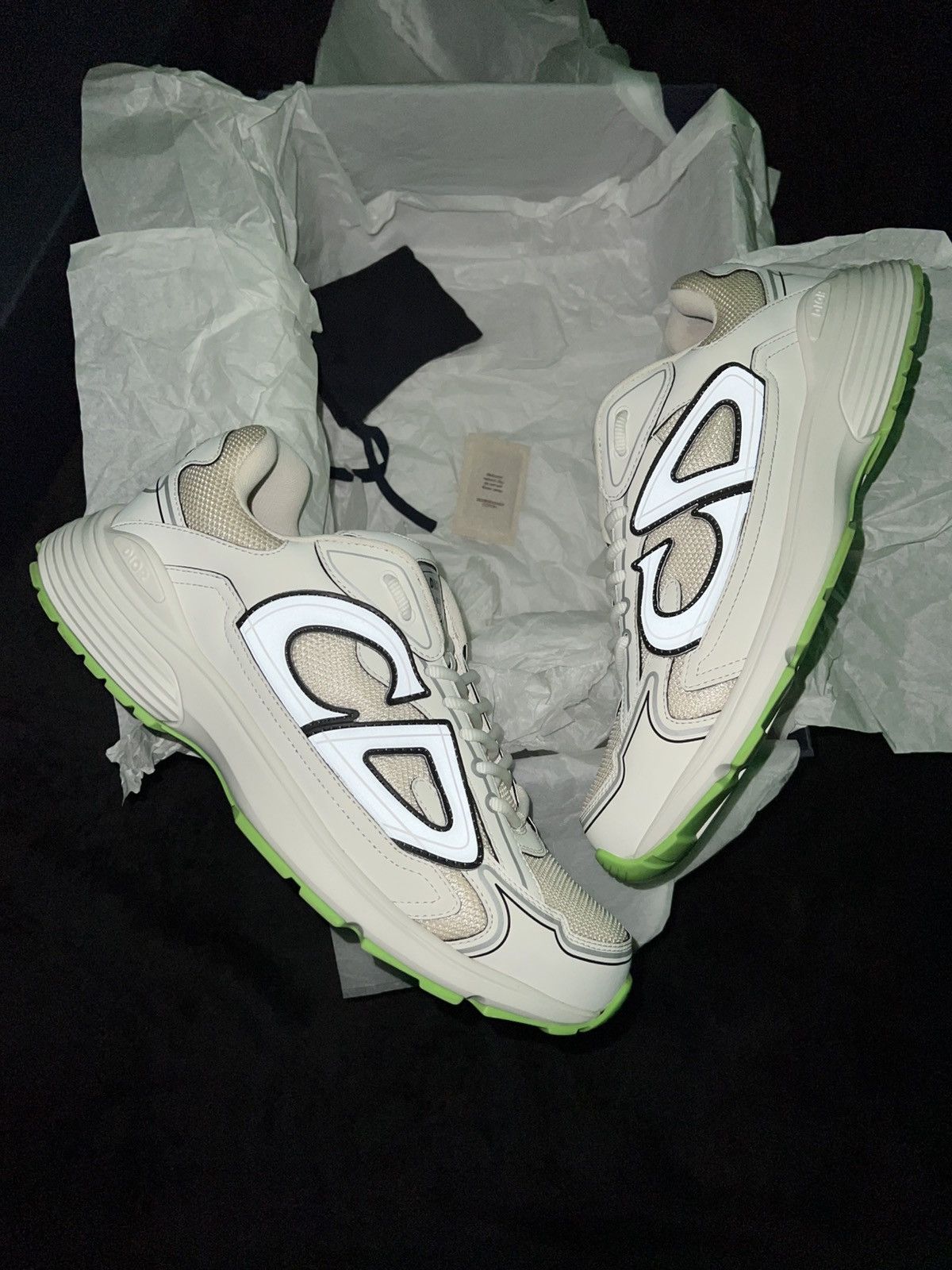 Dior Christian Dior B30 “Lime Bottom” Size US 10 / EU 43 - 3 Thumbnail